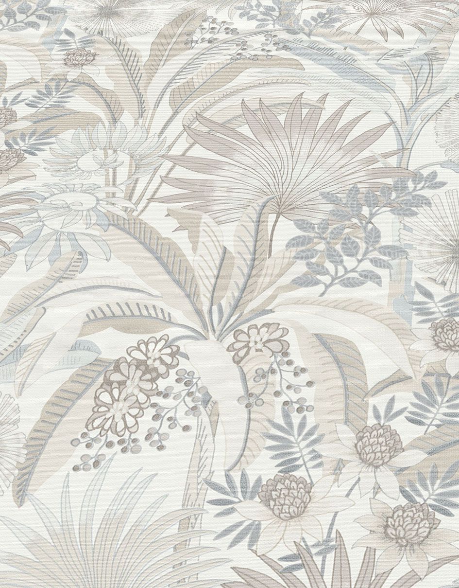 Vliestapete Dschungelmotiv creme Erismann 1039002