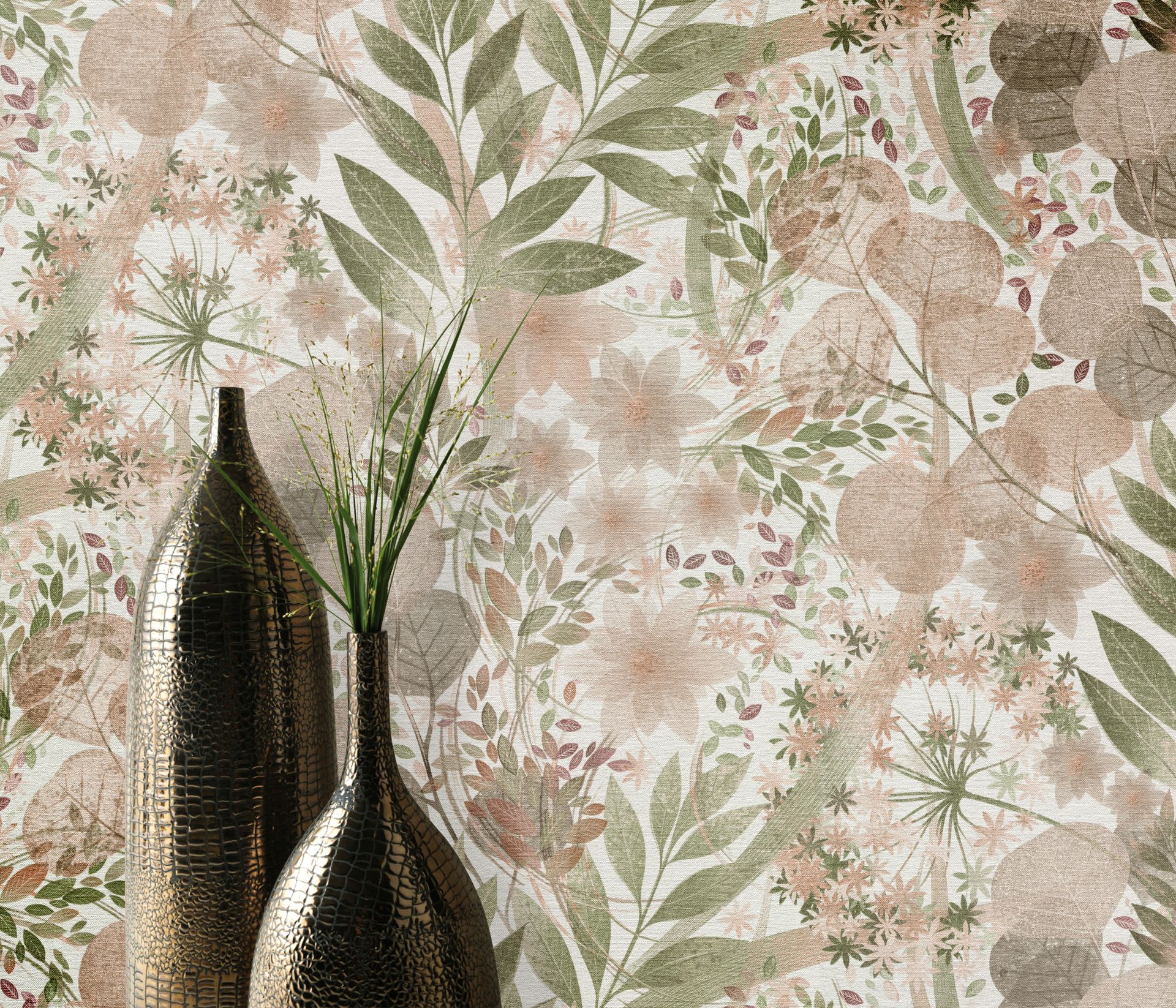 Strukturtapete botanisch beige Erismann 1050605