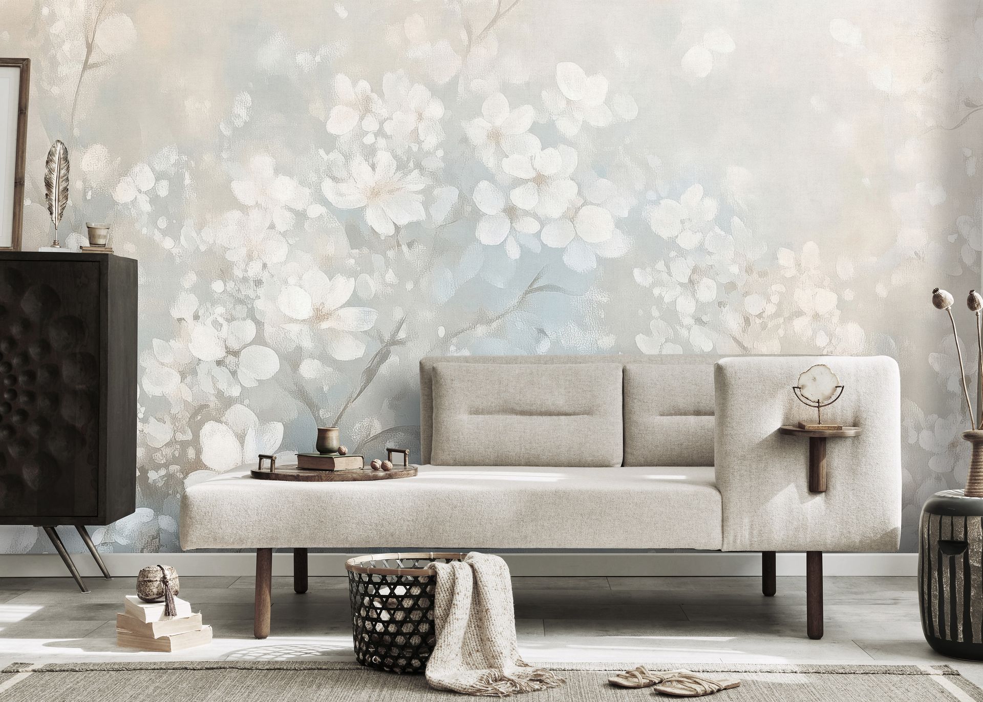 Vliestapete Aquarelloptik beige Erismann 220750701