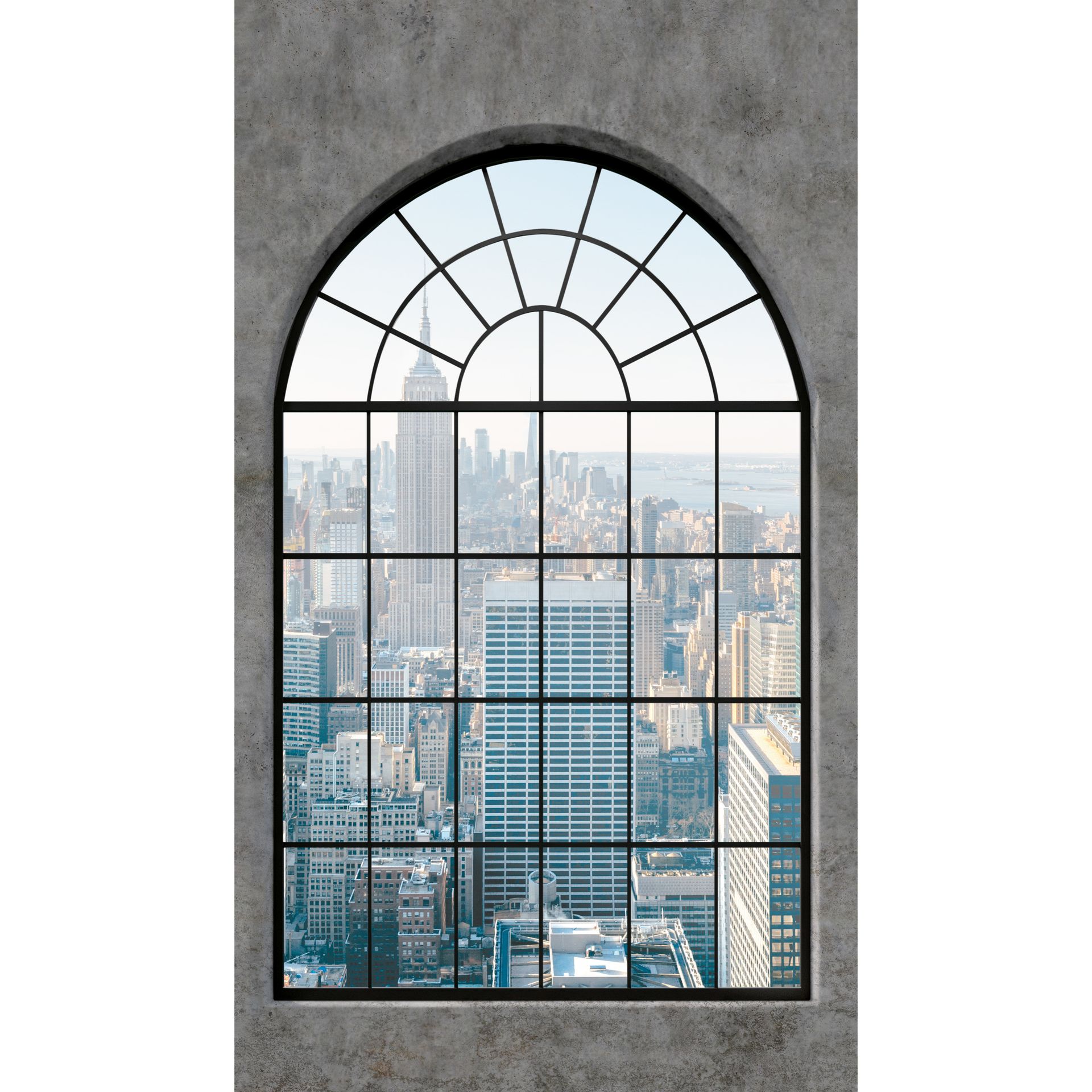 Fototapete Loftfenster Skyline Urban Betonoptik Grandeco Young Edition ML6201 Fototapete Loftfenster Skyline Urban Betonoptik Grandeco Young Edition ML6201