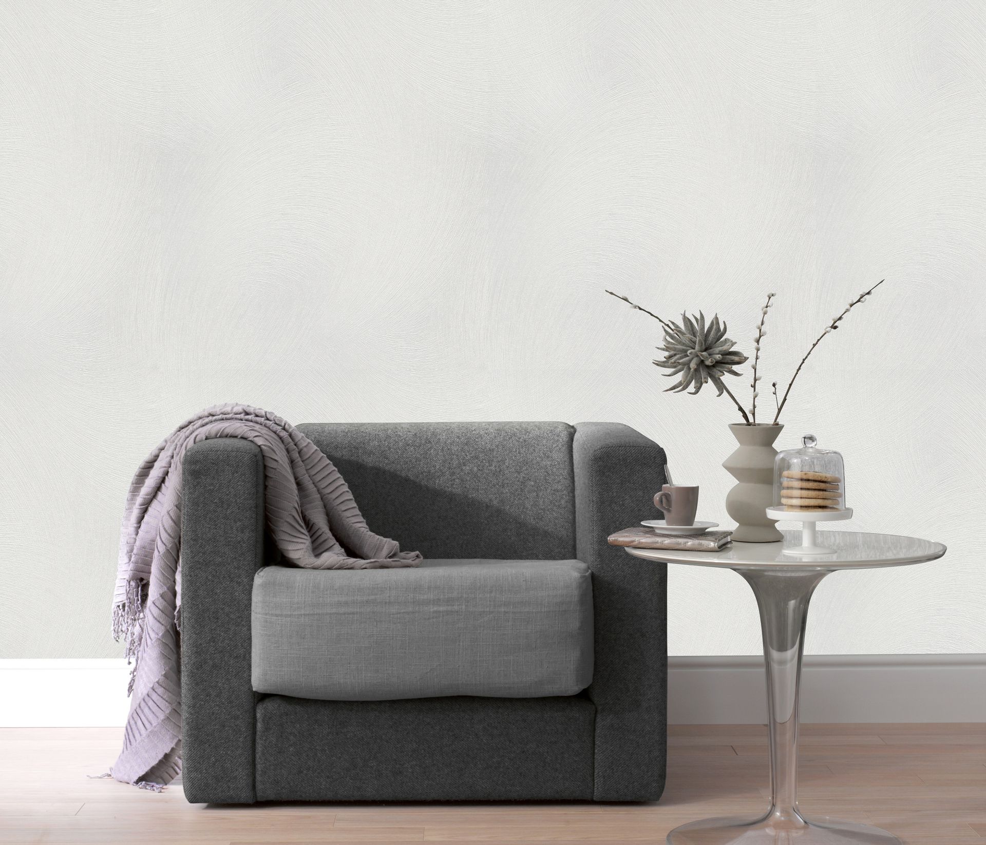 Vliestapete Linienstruktur hellbeige Erismann 1040301