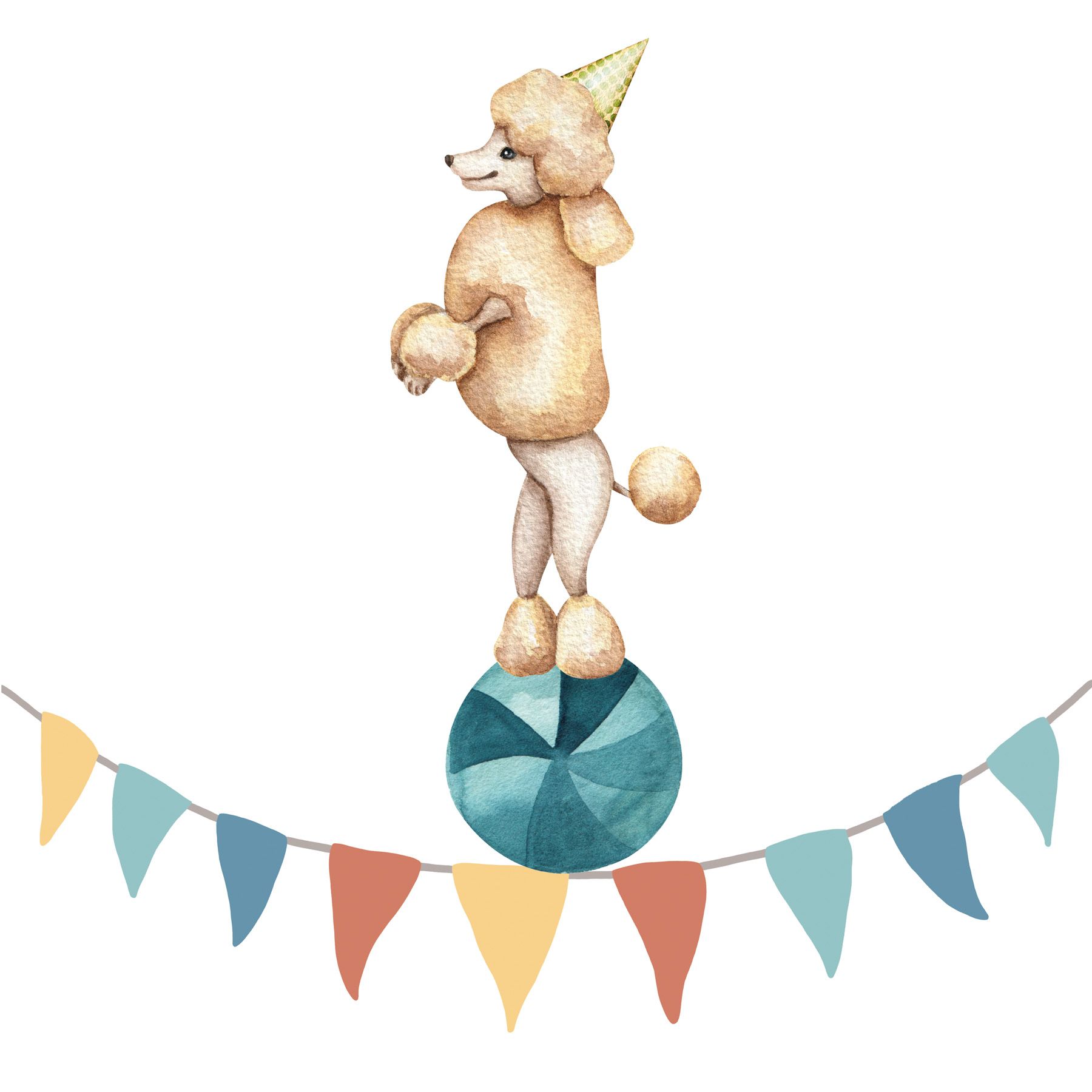 Leinwand Make Circus III 40 x 40 cm