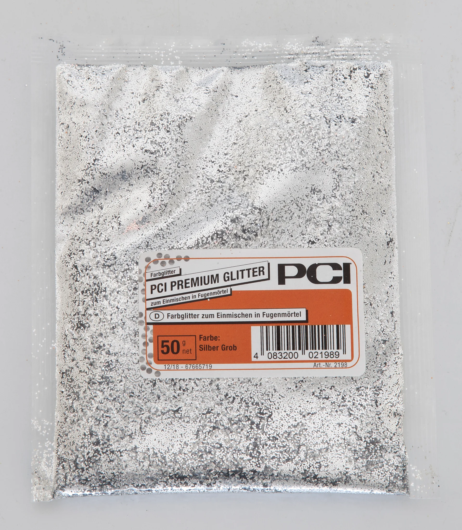 PCI Premium Glitter silber