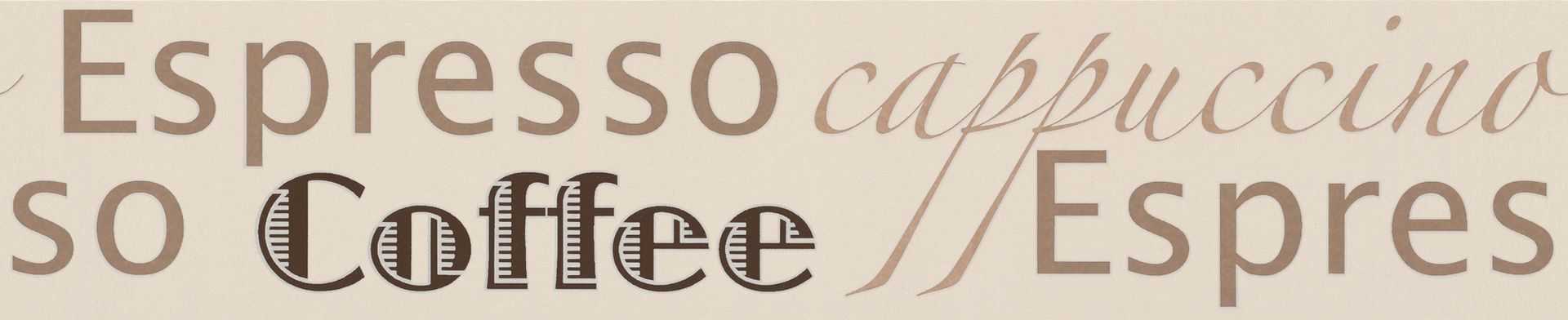 Produktscan A.S. Création Only Borders 10, Küchentapete, braun, creme 266231 Dekorbild