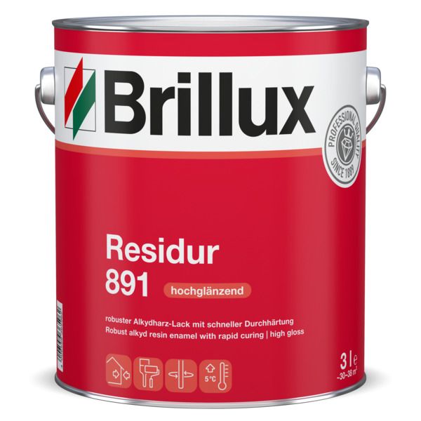 Brillux Residur 891 weiß 750 ml