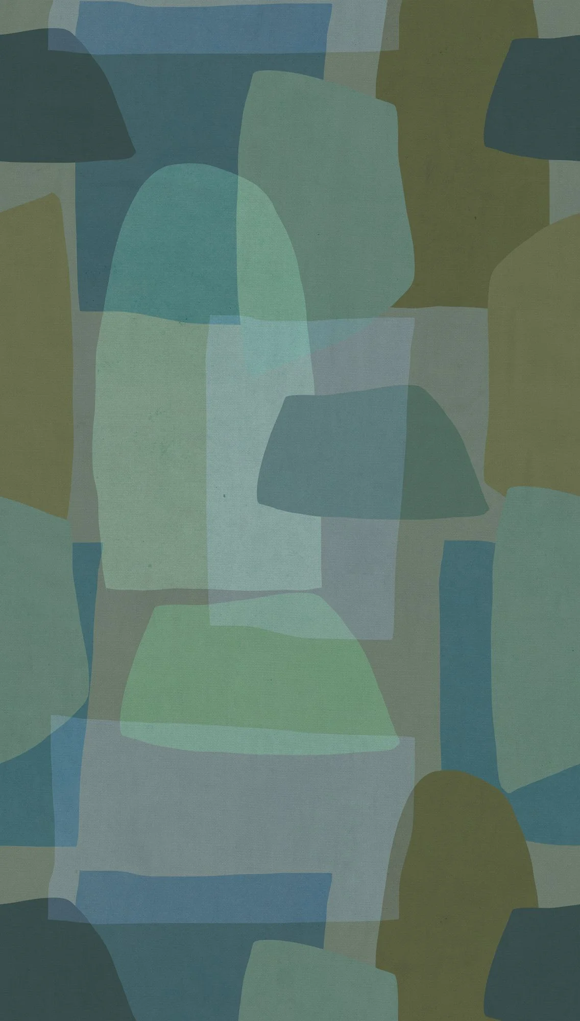 Vliestapete, Grafik, blau 782063