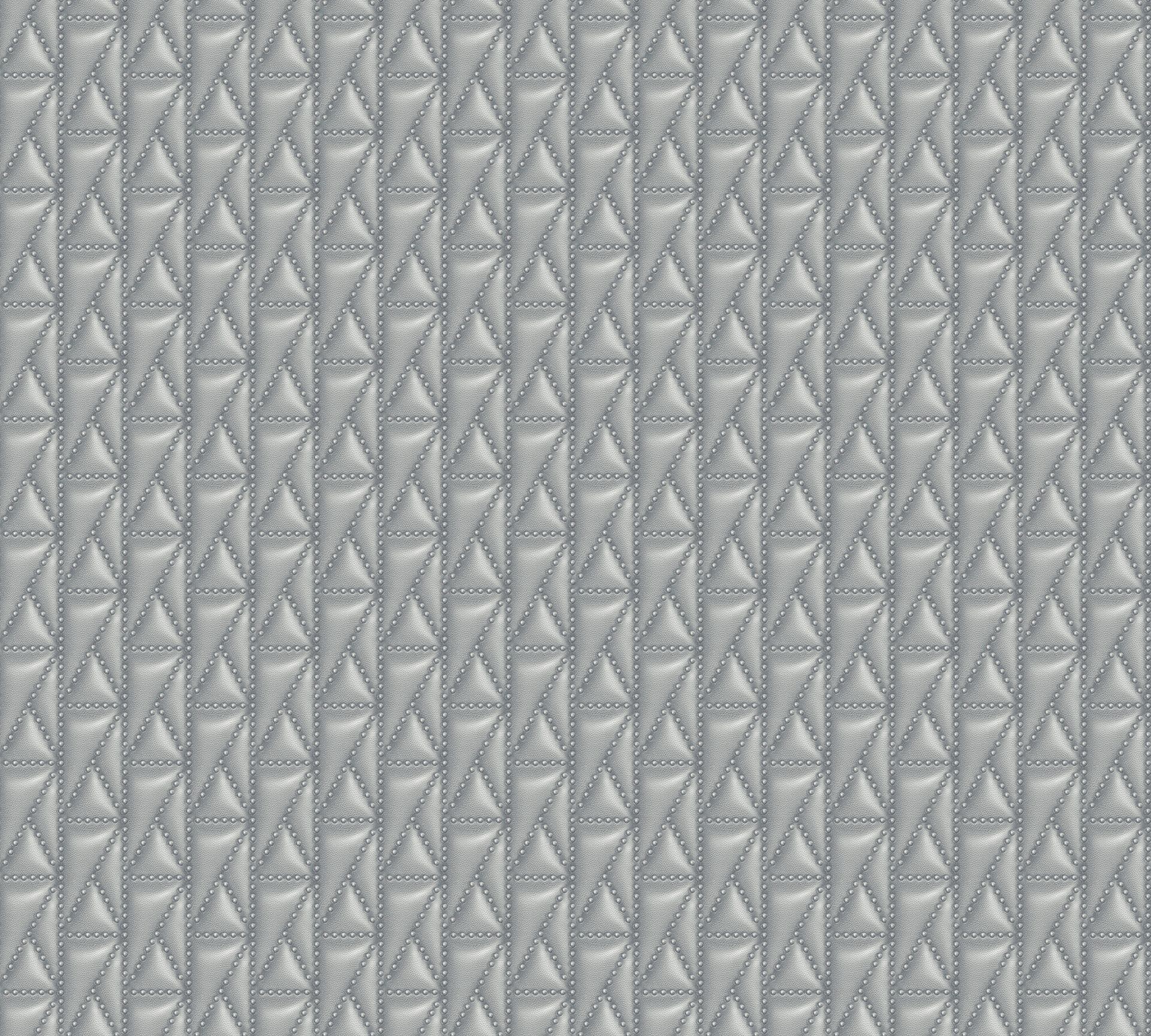 Karl Lagerfeld, Design Tapete, grau, silber 378443