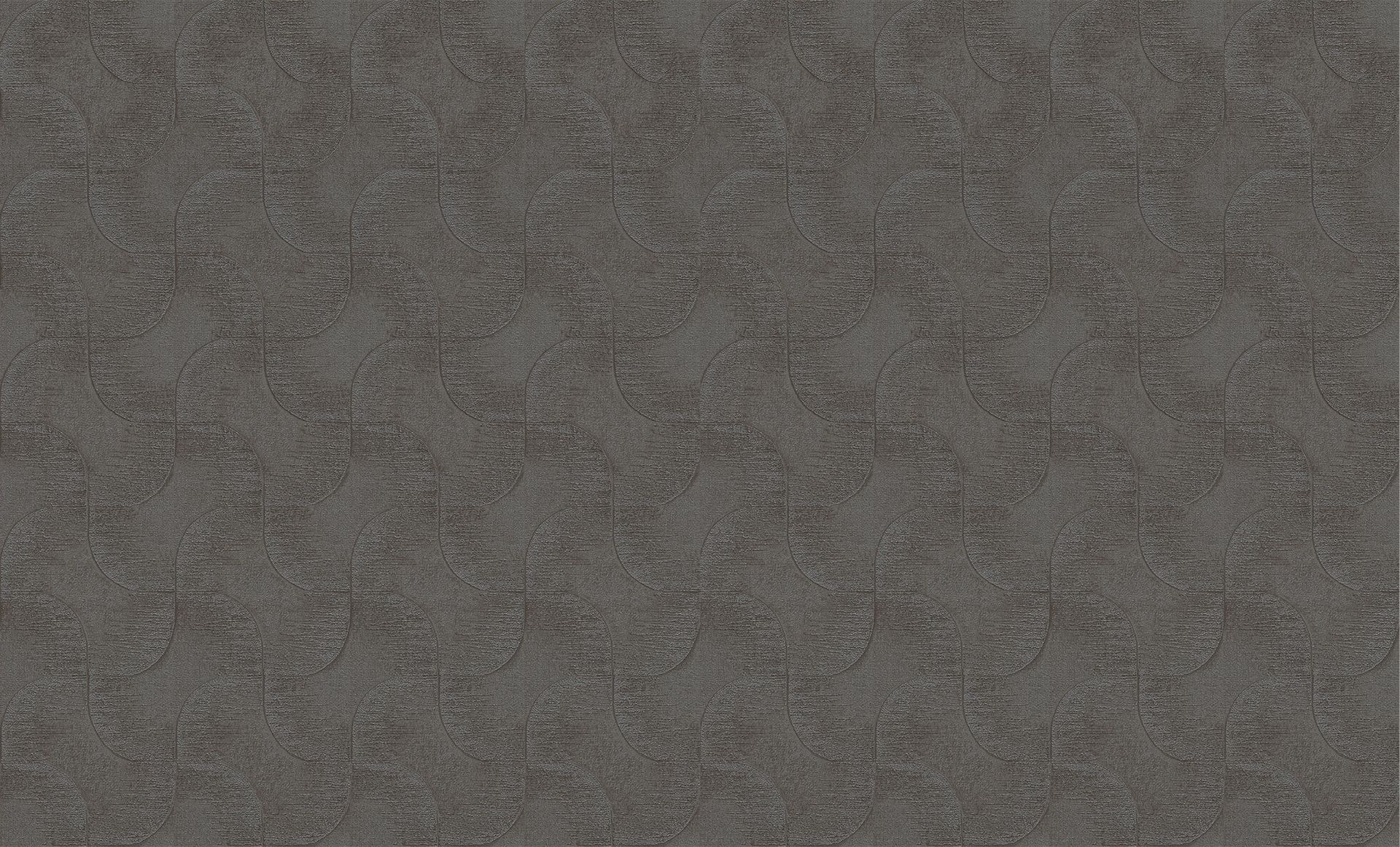 Vliestapete Wellenmuster grau-schiefergrau 978155