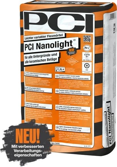 PCI Nanolight® grau 15 kg