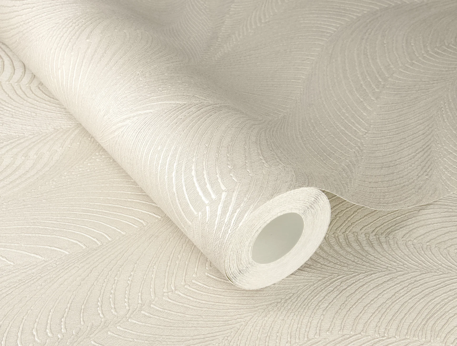 Vliestapete Federn grün-taupe 659610 Vliestapete Federn grün-taupe 659610