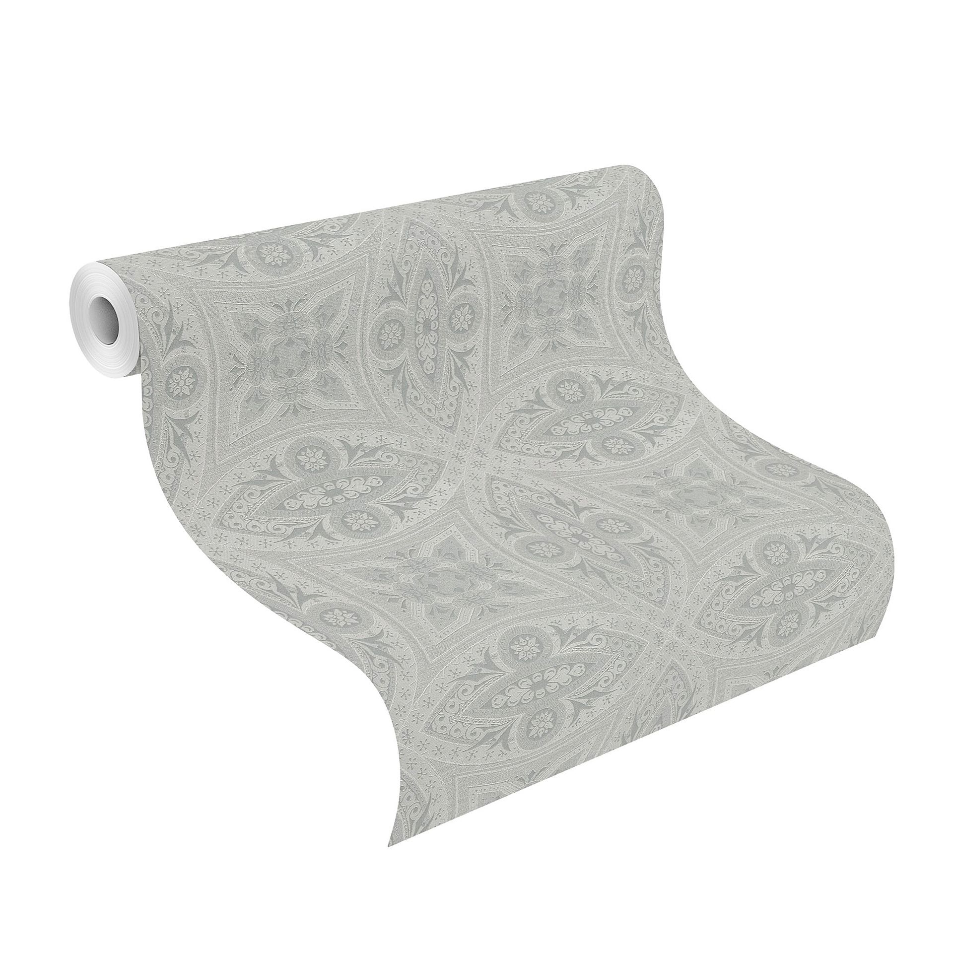 Rollenfoto Rasch Selection, Classic-Chic, grau silber 529708