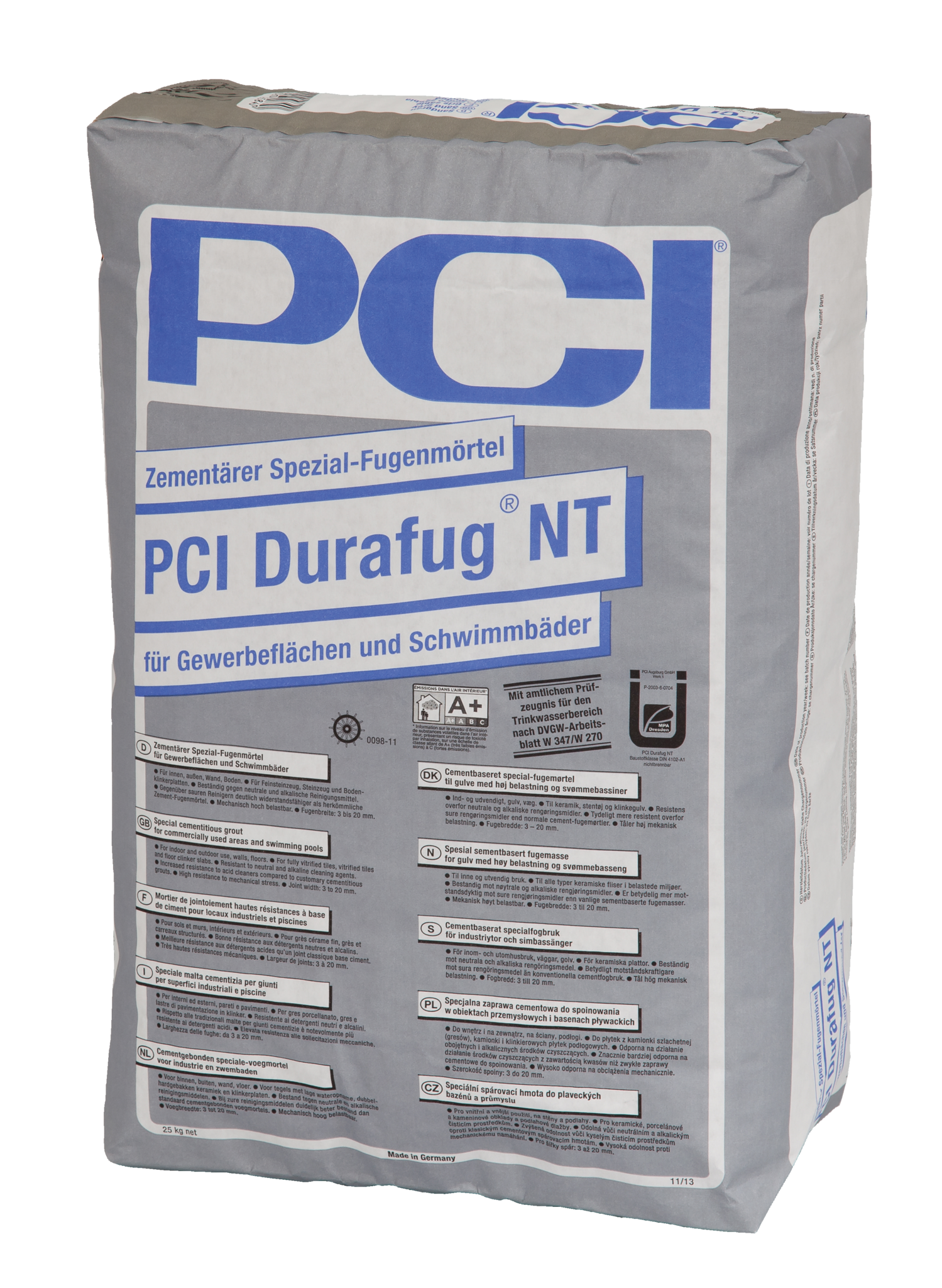 PCI Durafug® NT Nr.16 silbergrau 25 kg