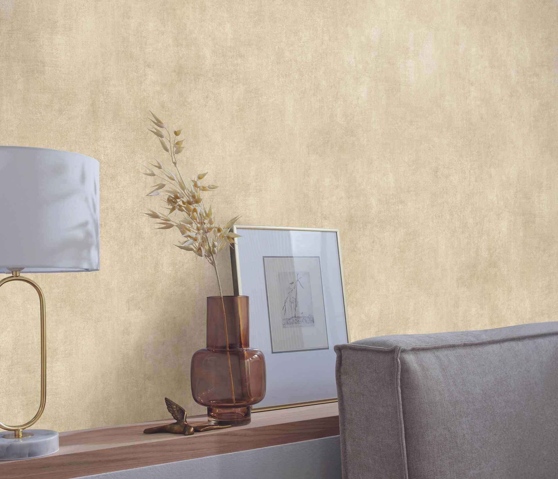 Strukturtapete Pinseloptik beige Erismann 1043802 Strukturtapete Pinseloptik beige Erismann 1043802