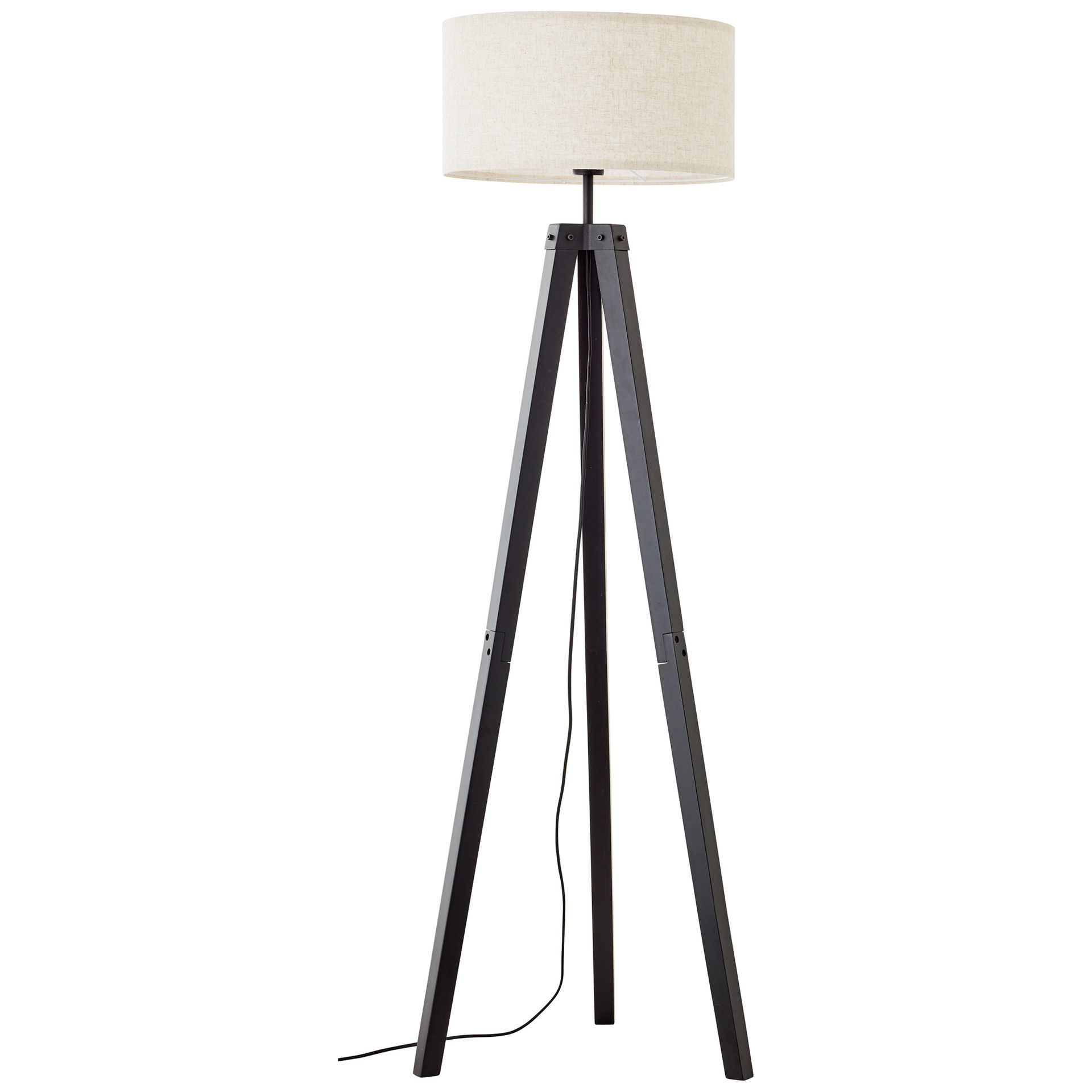 Stehleuchte Jack - Textil Braun
