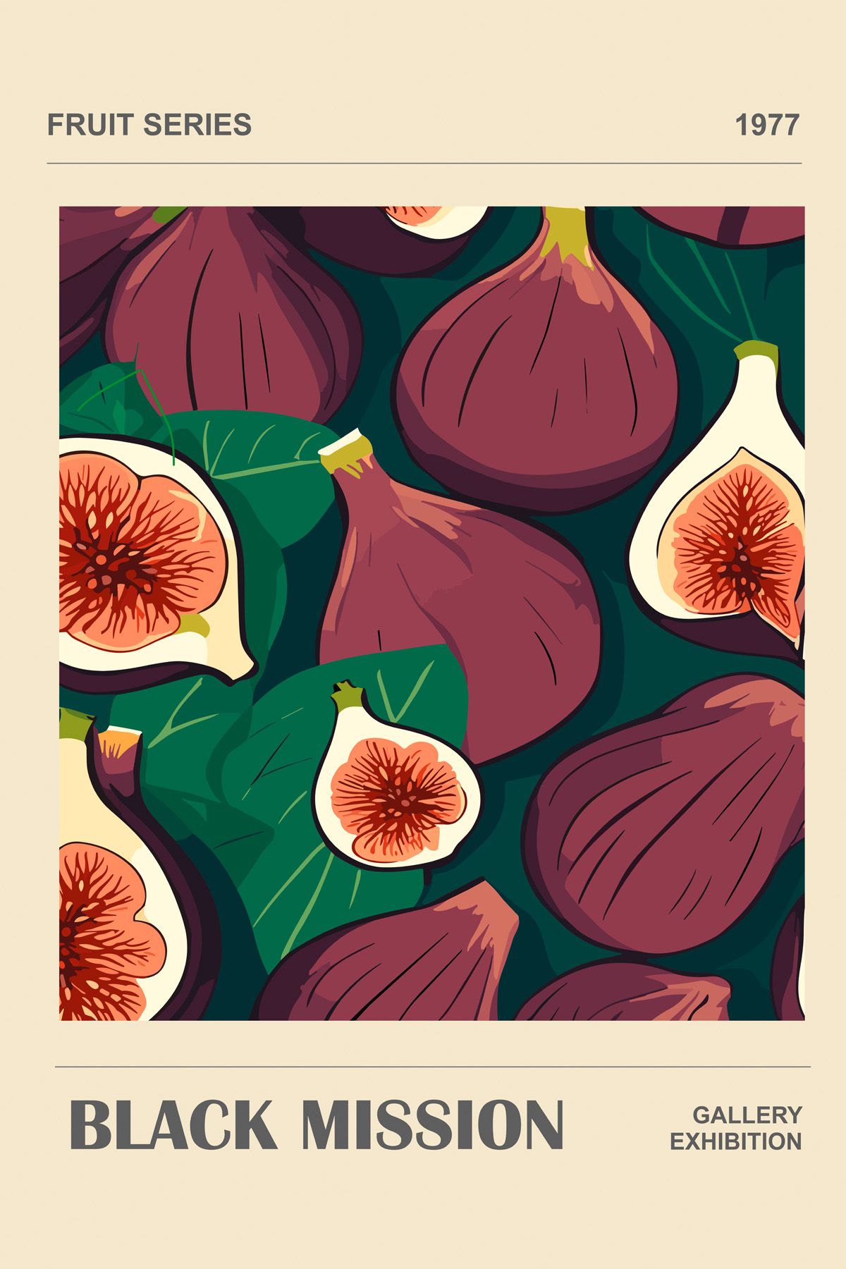 Leinwand Sugar Fig 40 x 60 cm