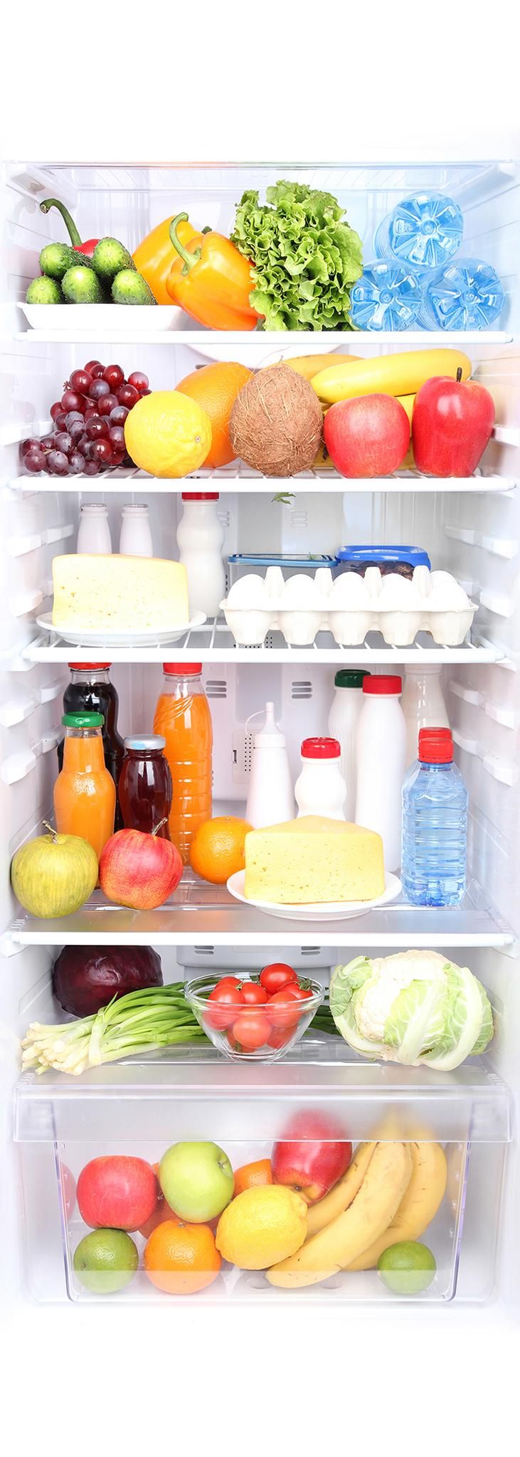 A.S. Création XXL 5 Fototapete, Kühlschrank, 1m x 2,8m DD115864