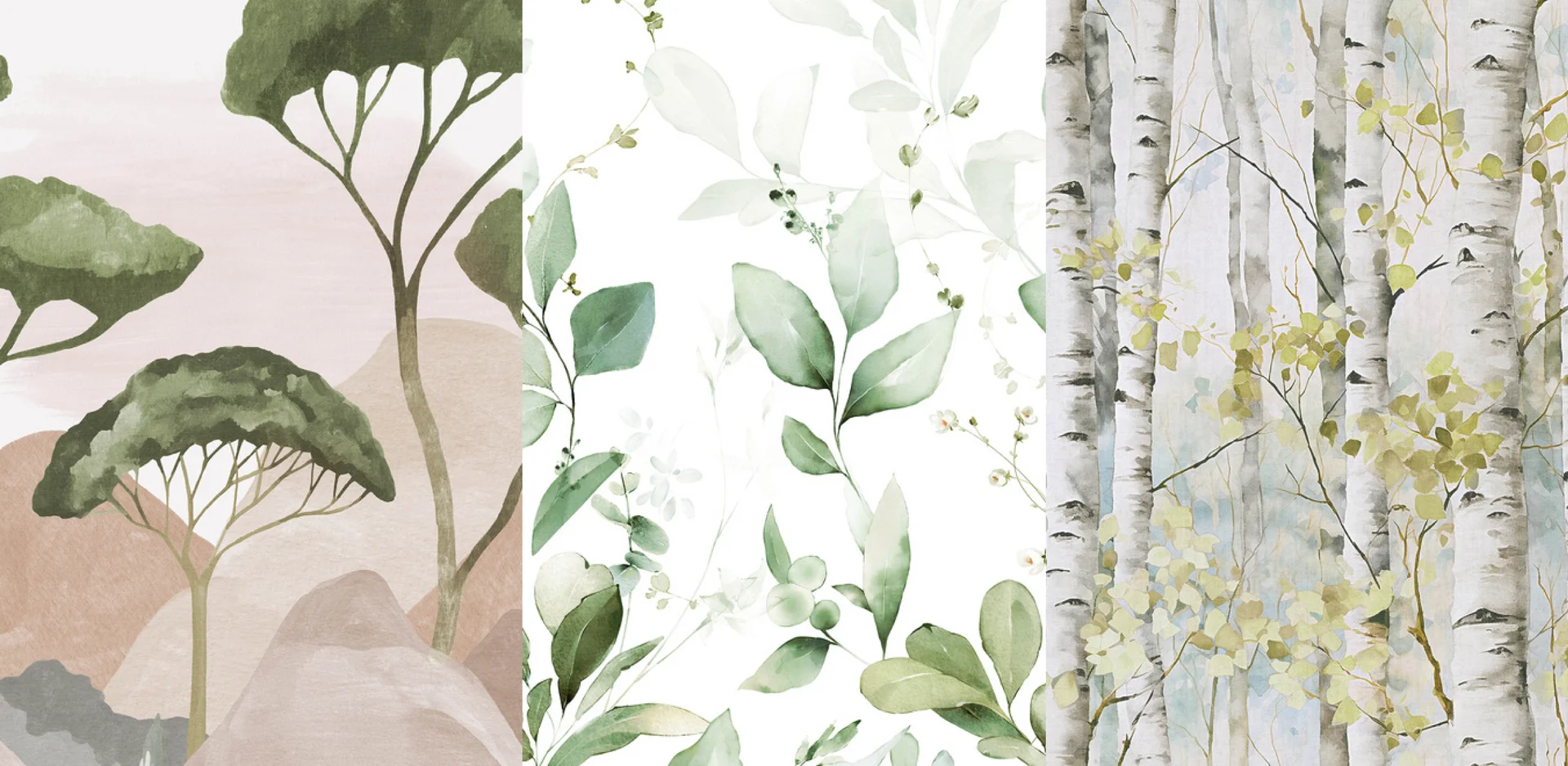 Grandeco Kollektion OROM 2 - Digitale Panel Tapeten