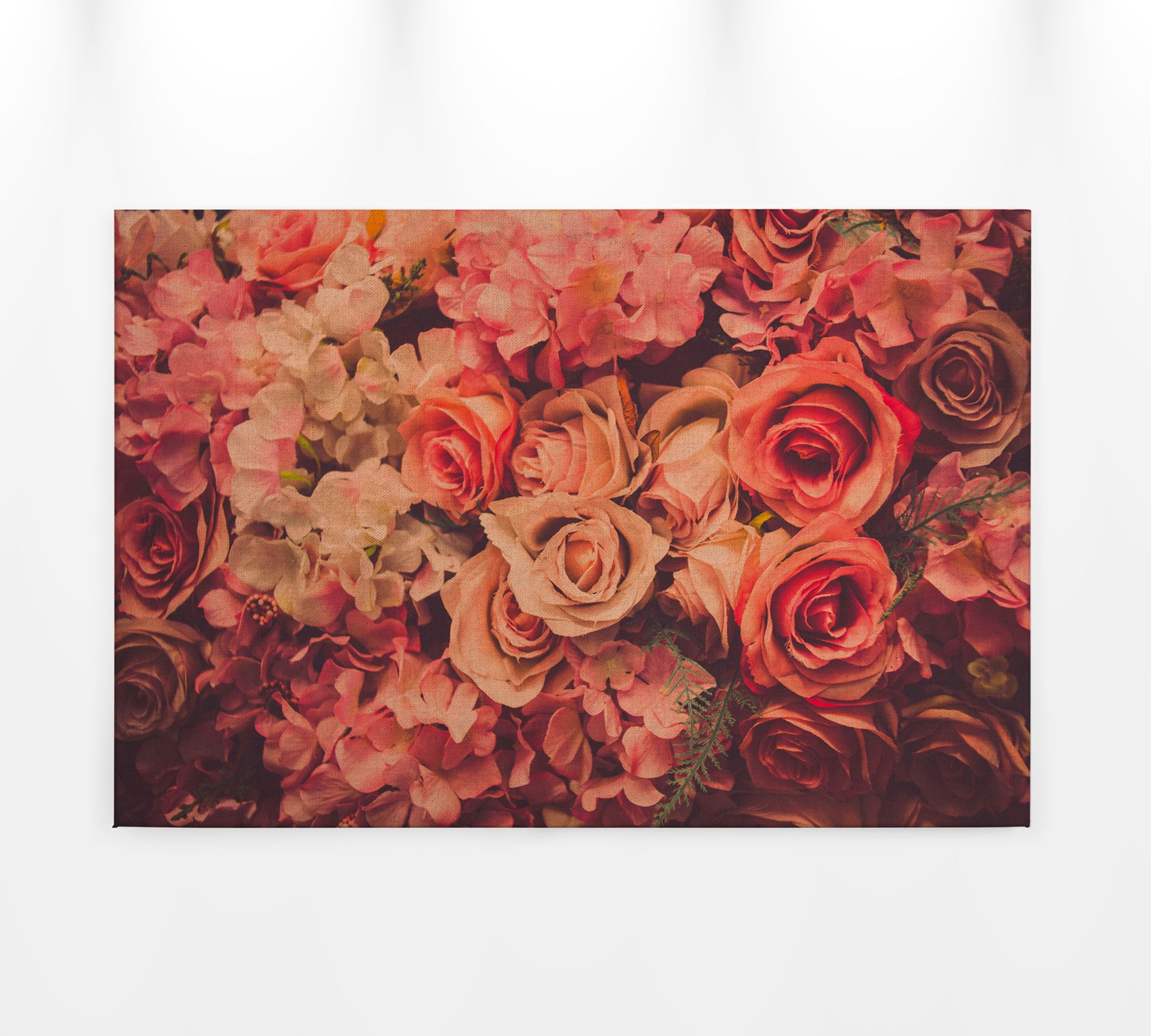 Livingwalls DD120258 Orange Blumen
