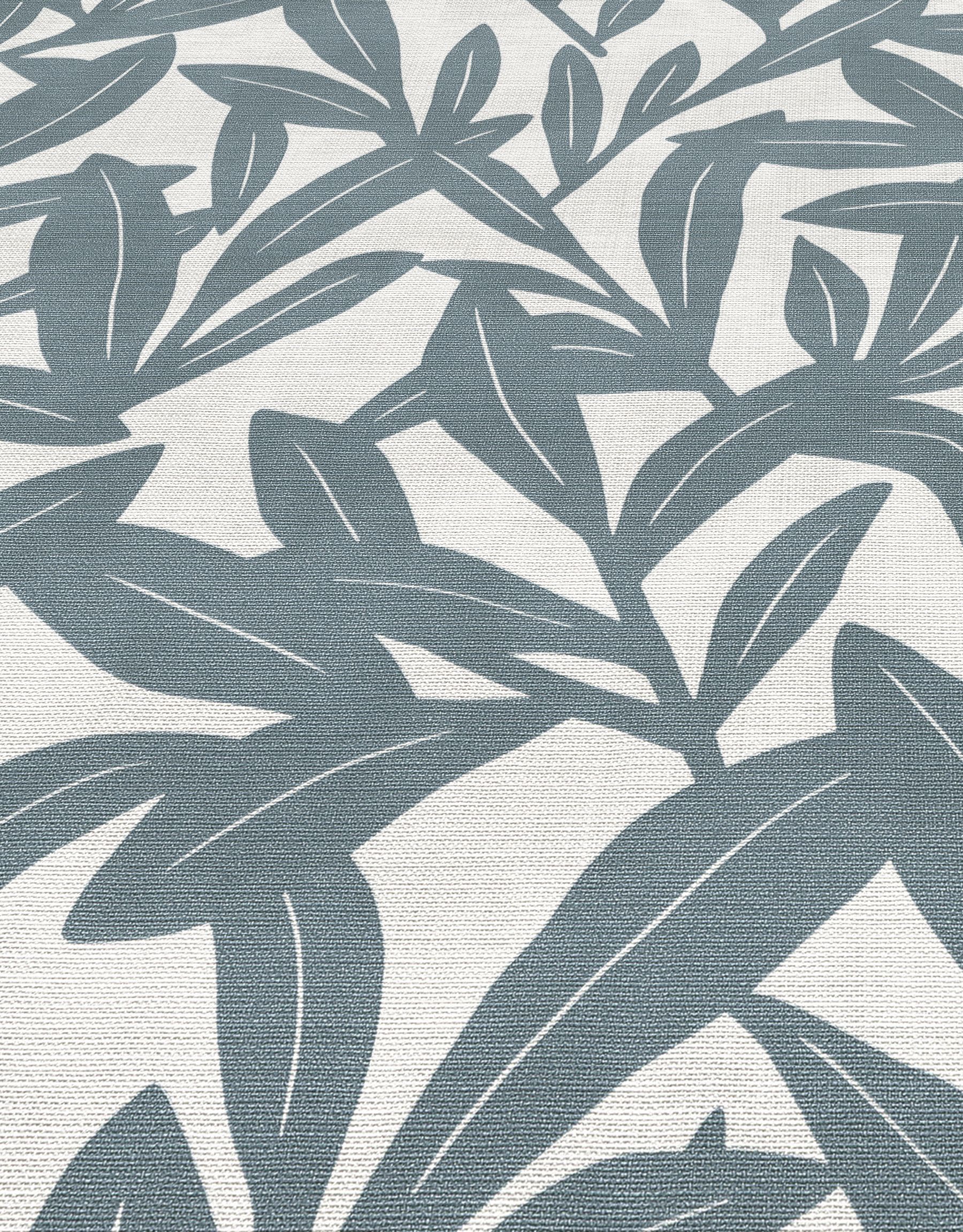 Botanische Tapete Blattmotiv grau Erismann 1052108 Botanische Tapete Blattmotiv grau Erismann 1052108