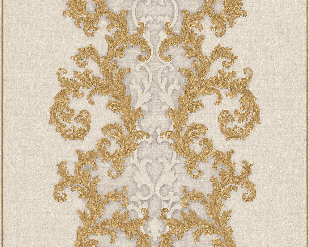 Versace wallpaper Versace 2 962324 Weiß Natur Dekorbild