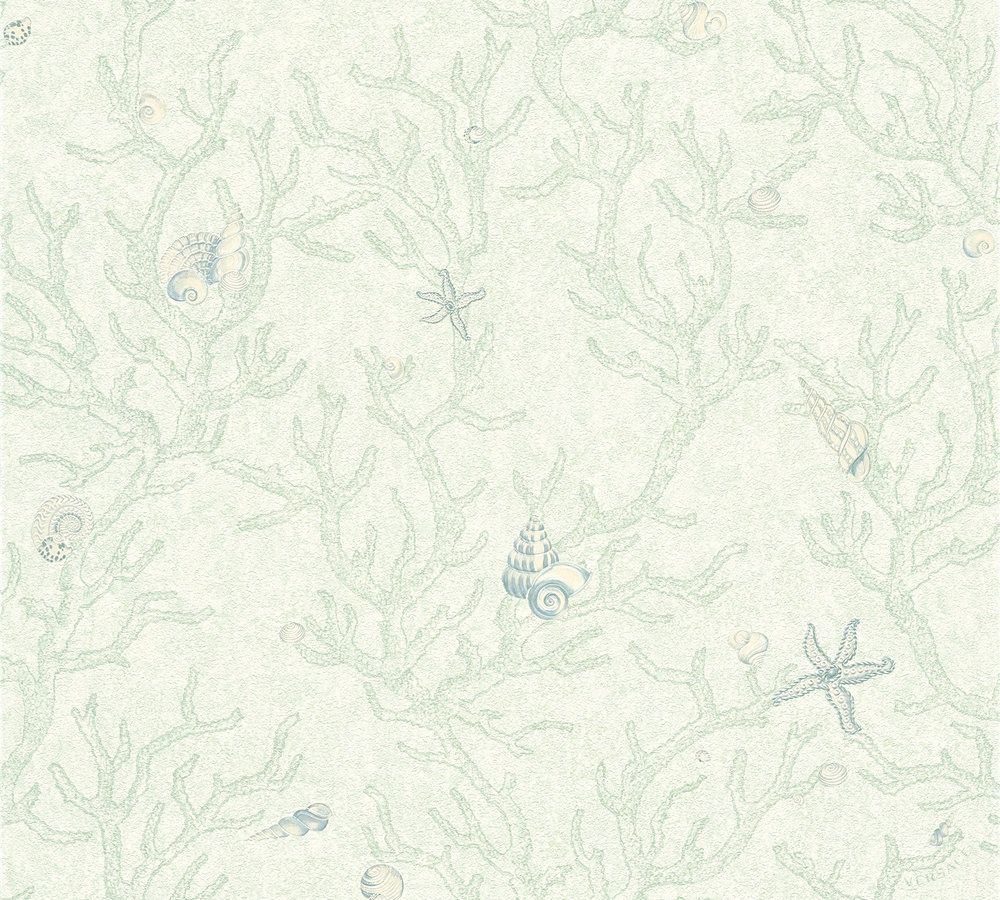 Versace wallpaper Versace 3, Design Tapete, grün, silber 344962 Dekorbild