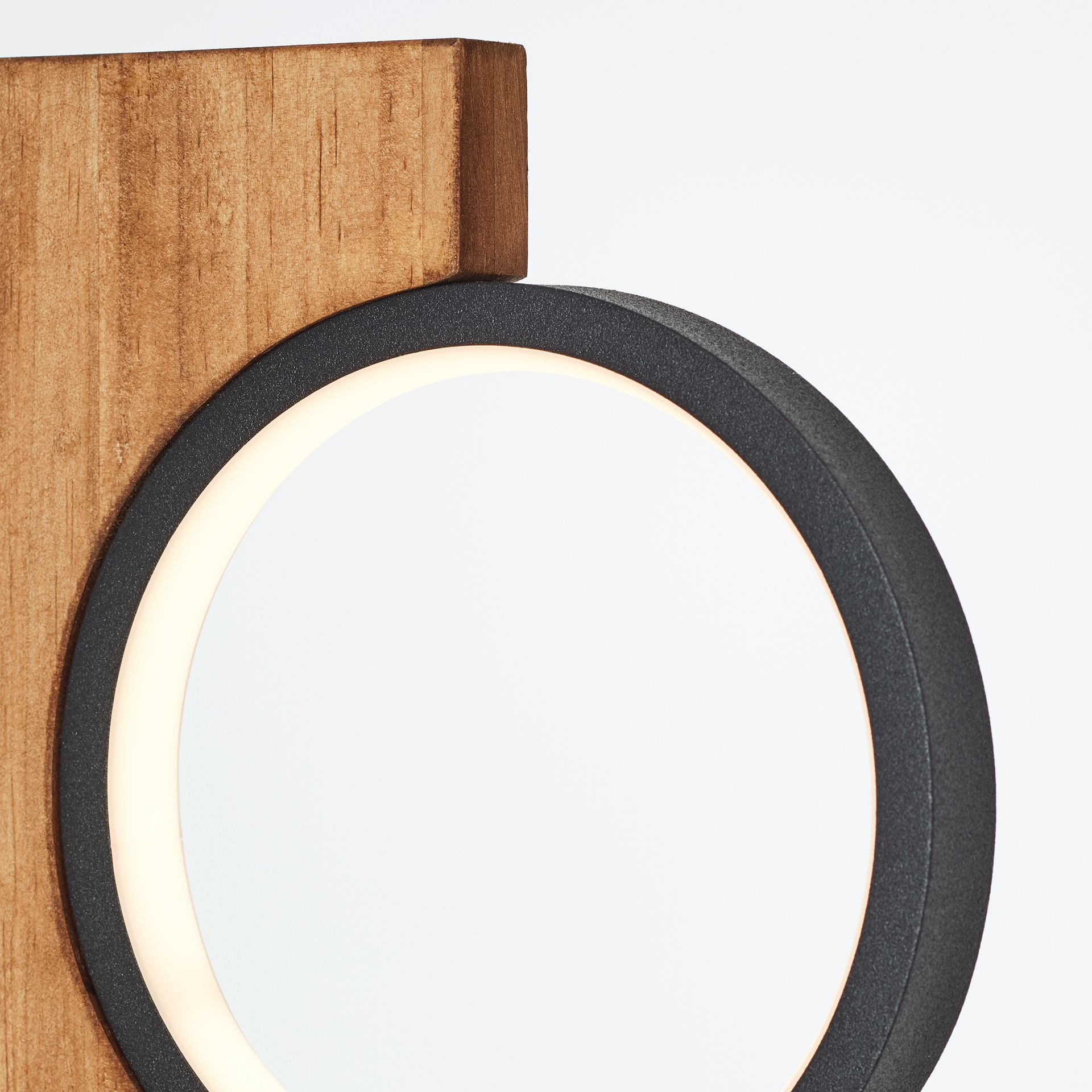 Tischleuchte aus Holz - Elena - Braun Tischleuchte aus Holz - Elena - Braun