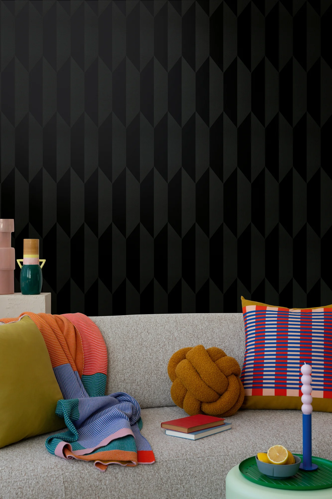 A.S. Création geometrisch schwarz-metallic 790868 A.S. Création geometrisch schwarz-metallic 790868