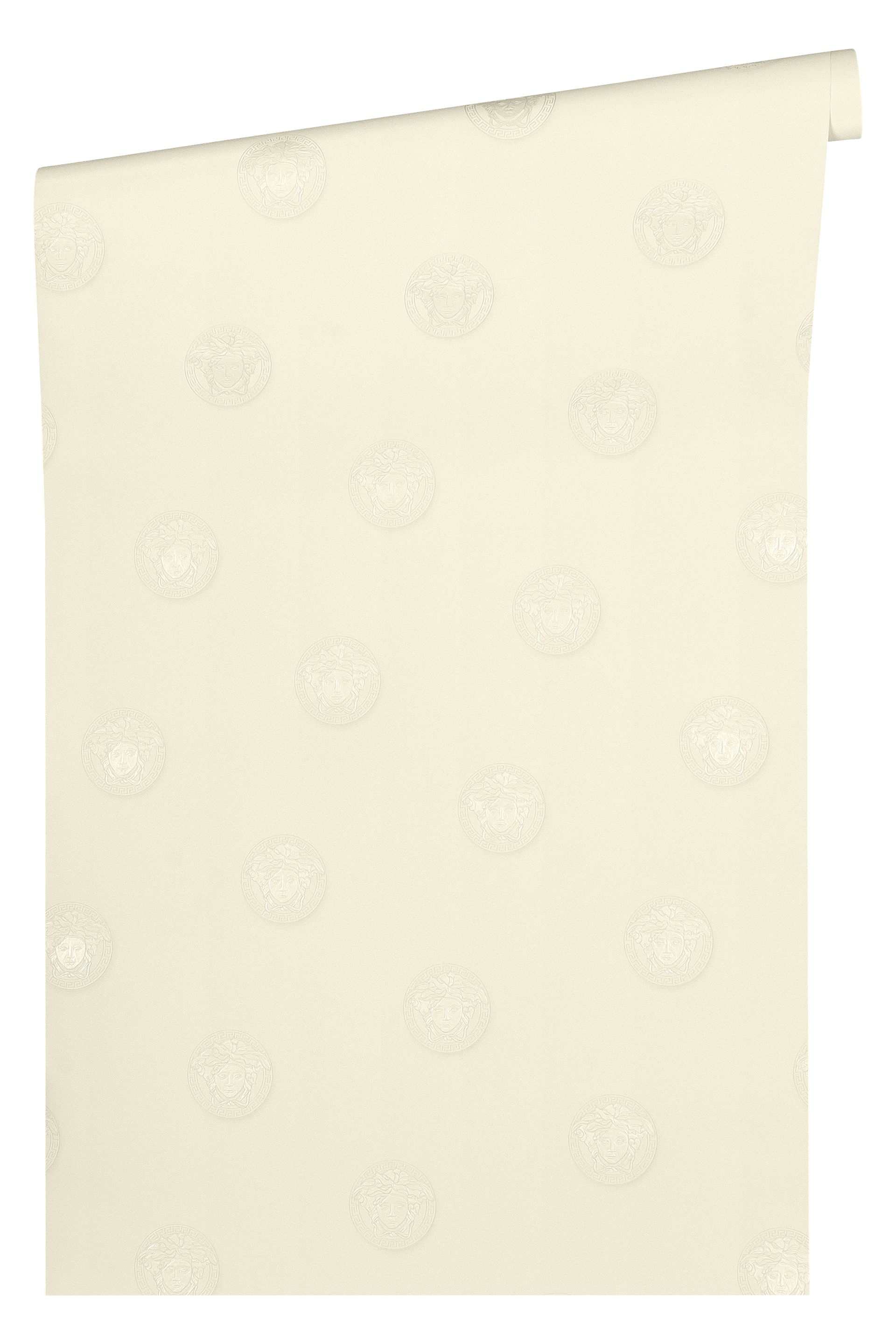 Rollenfoto Versace wallpaper Versace 3, Design Tapete, weiß, grau 348621