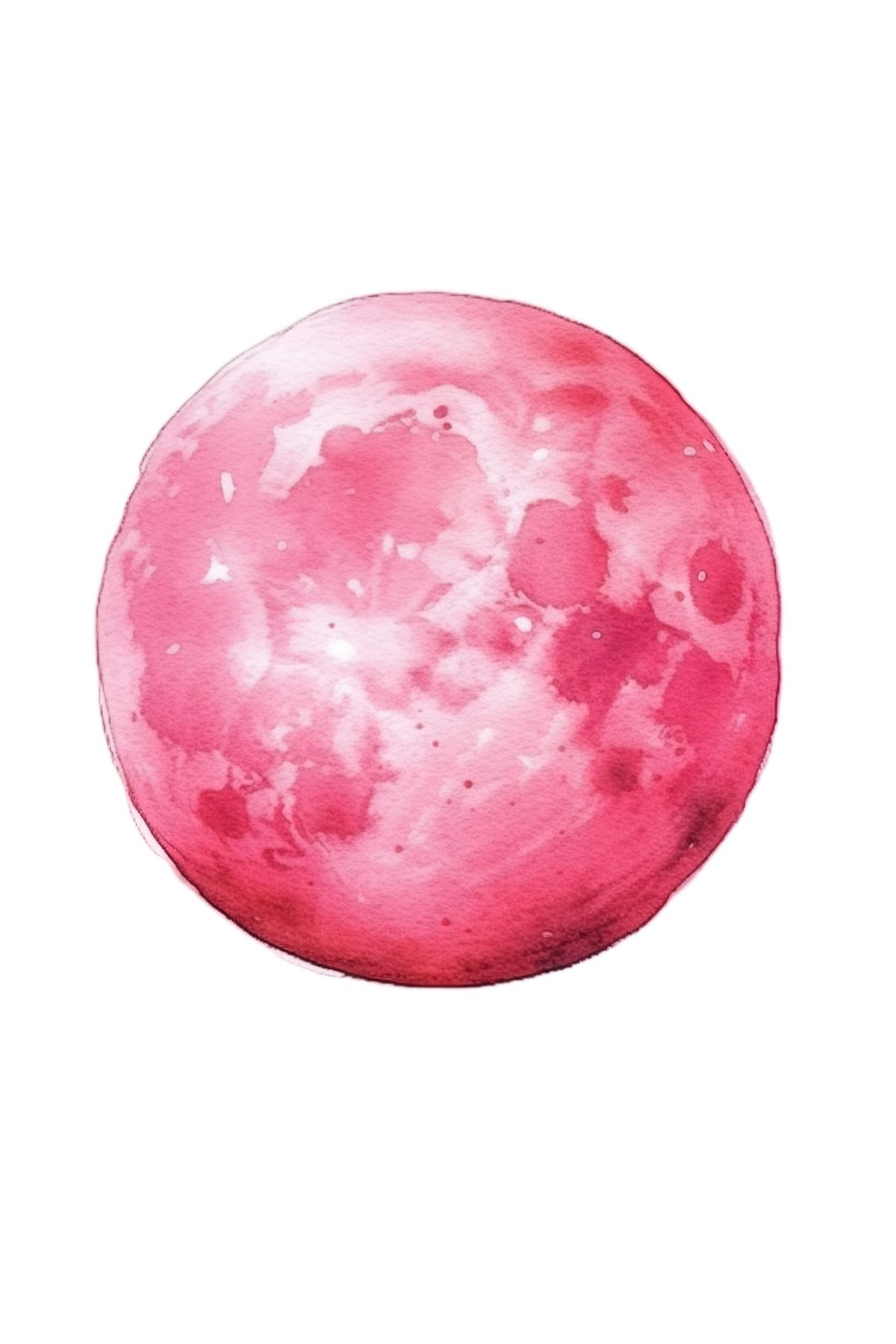 Leinwände Pink Moon