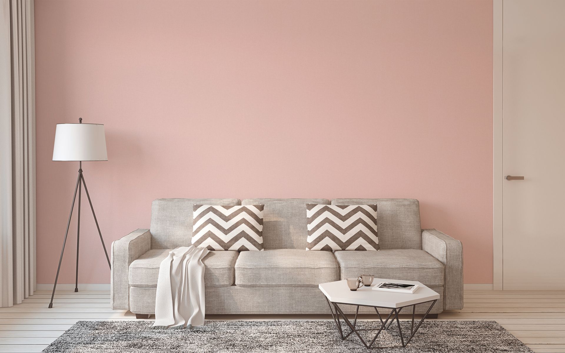 A.S. Création Four Seasons 36093-1 Rosa Textil