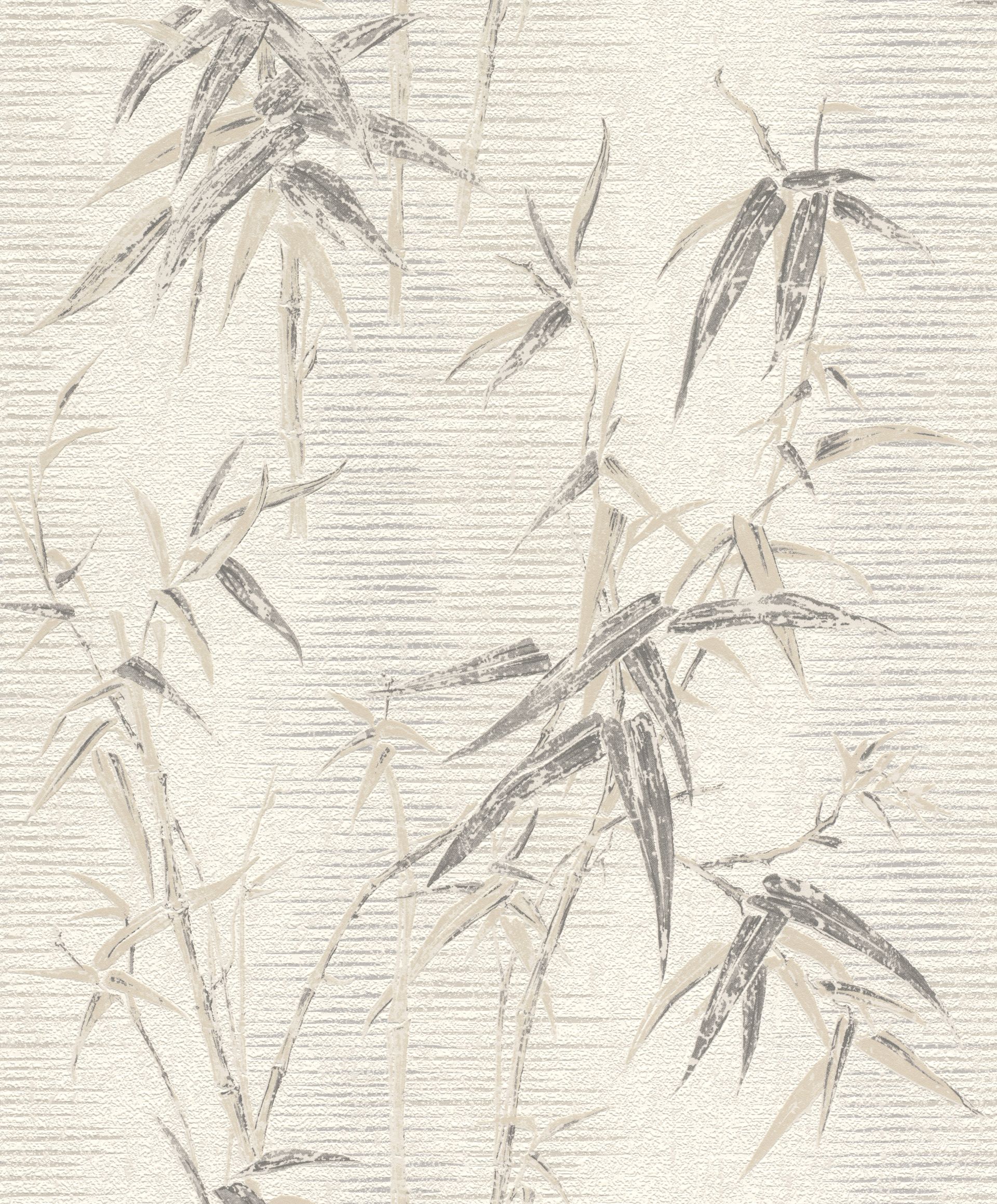 Rasch Tapetenwechsel II, Botanical, grau weiß 507539 Dekorbild