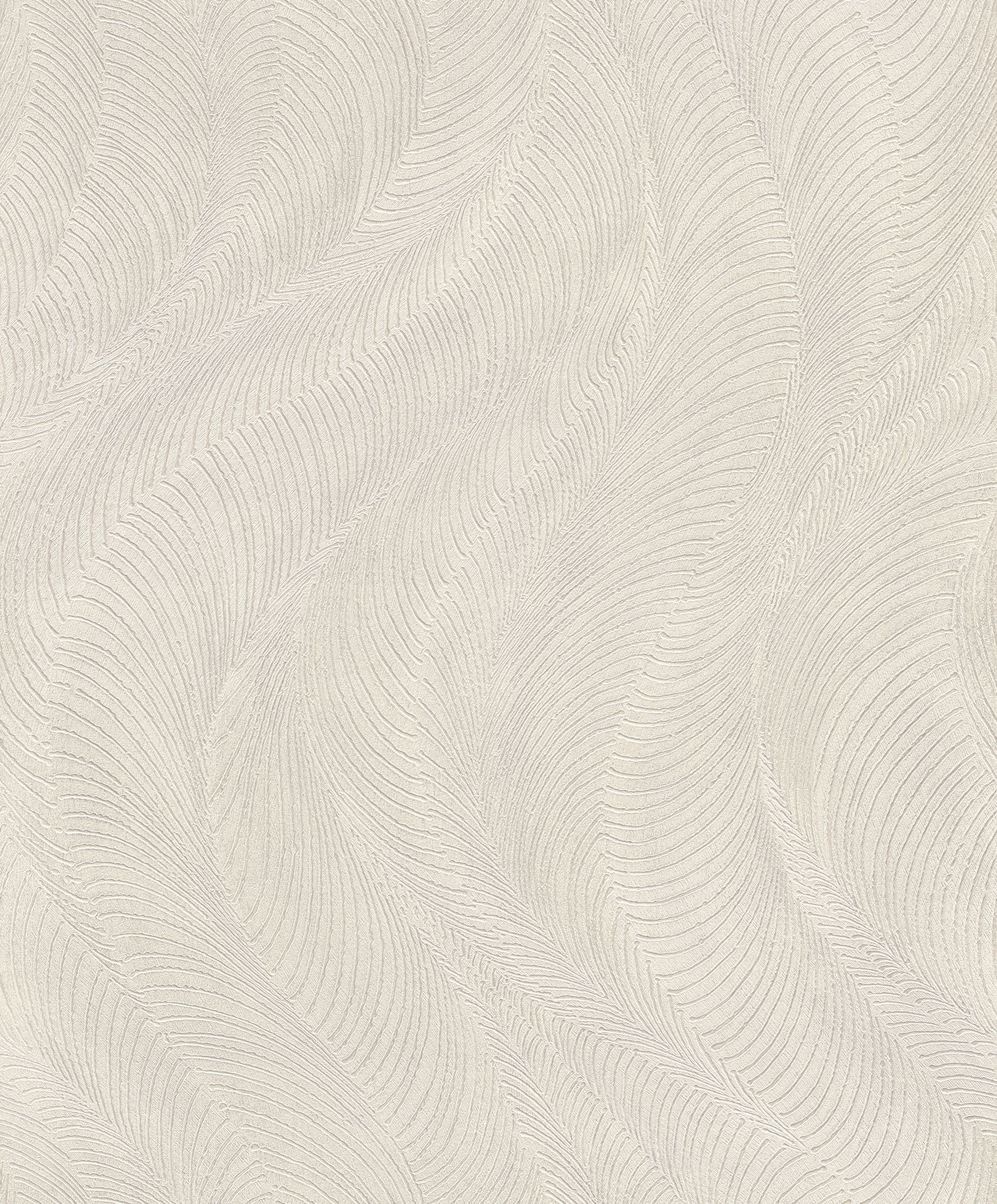 Vliestapete Federn grün-taupe 659610 Vliestapete Federn grün-taupe 659610