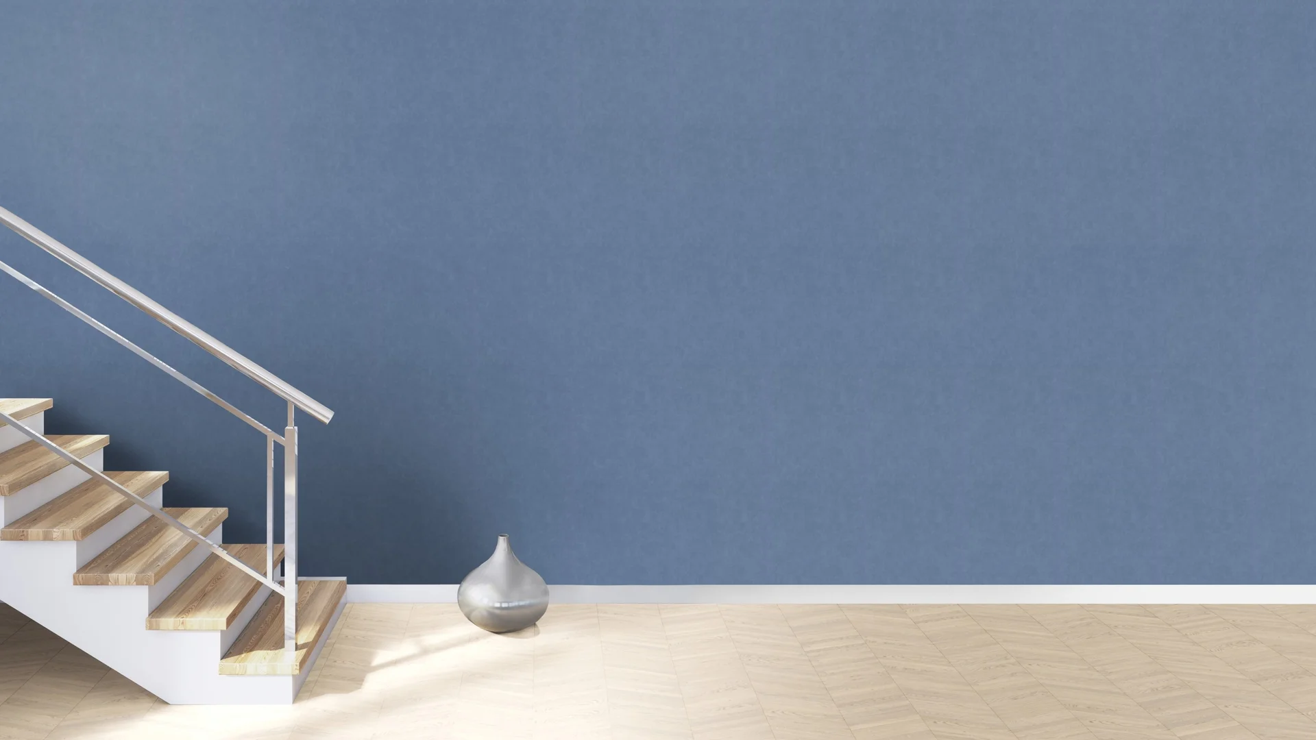Vliestapete Unis blau-taubenblau 330090 Vliestapete Unis blau-taubenblau 330090