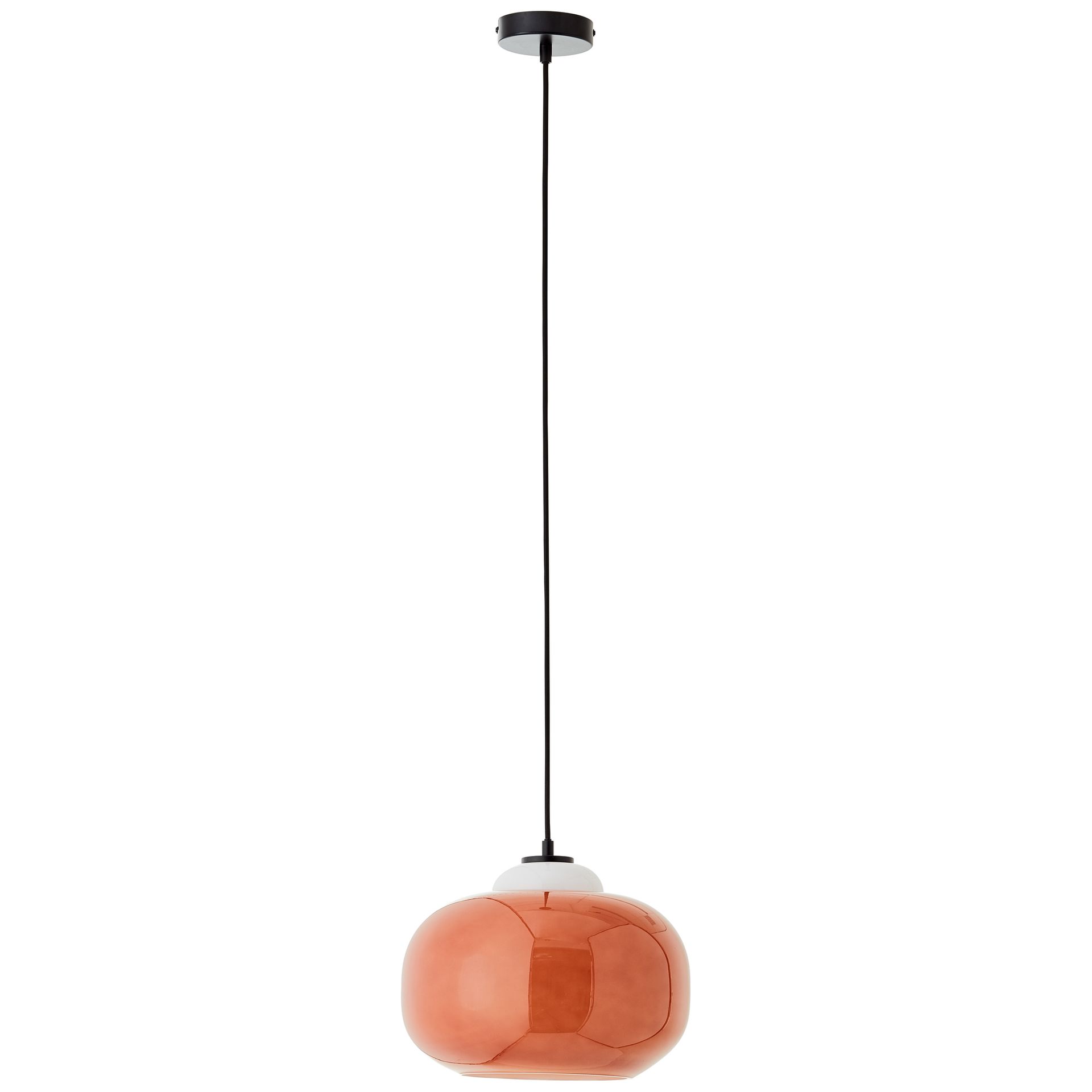 Pendelleuchte aus Glas - Carla - Orange