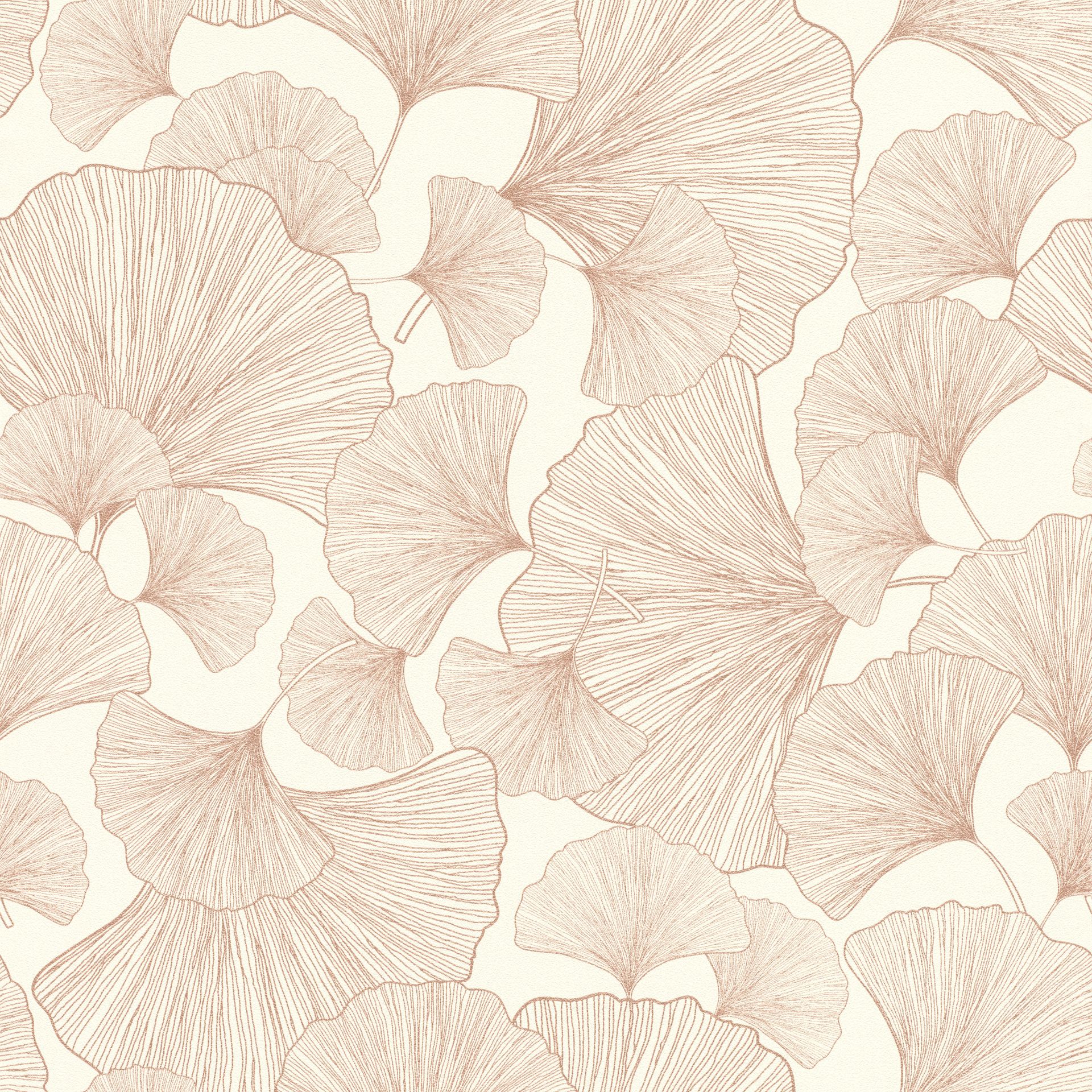 Rasch Selection Vinyl/Vlies, Botanical, gold 462296 Dekorbild