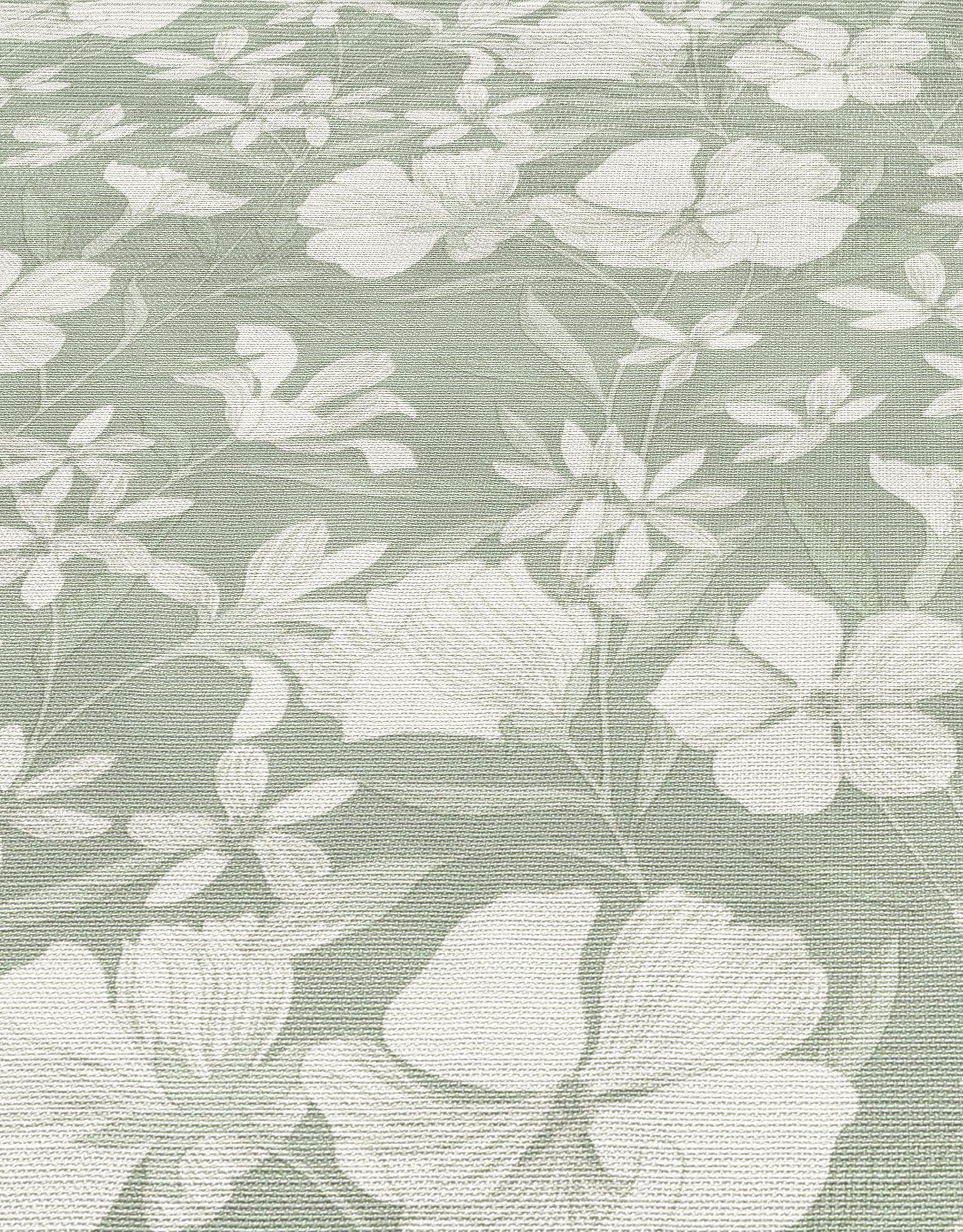 Blumentapete Blumenmotiv grün Erismann 1051907 Blumentapete Blumenmotiv grün Erismann 1051907