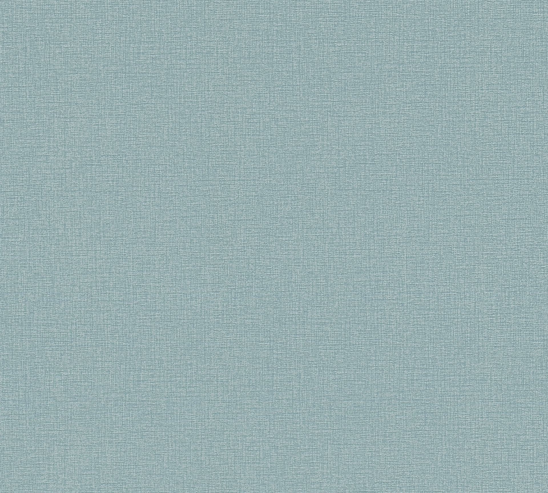 A.S. Création Casual Living, Unis, blau, türkis und petrol 395476 Dekorbild