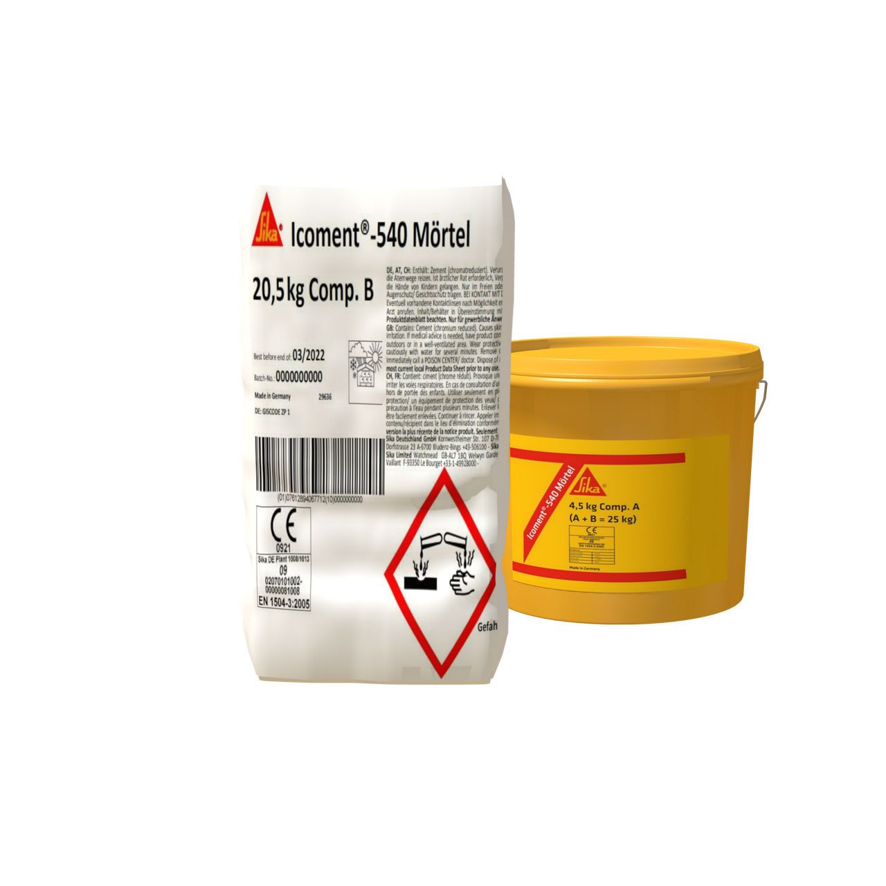 Sika Icoment 540 Feinspachtel