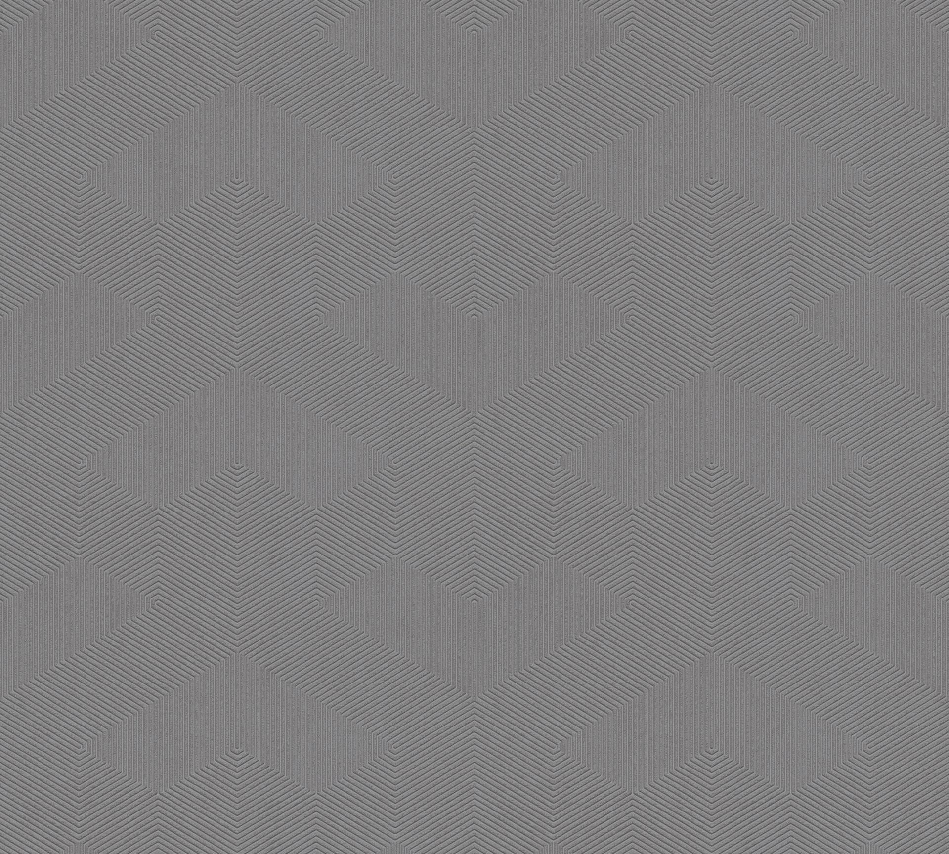 A.S. Création Premium Wall 2, Grafiktapete, grau 389642 Dekorbild