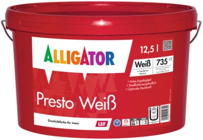 Alligator Presto Weiß LEF weiß 12,5 l Alligator Presto Weiß LEF weiß 12,5 l