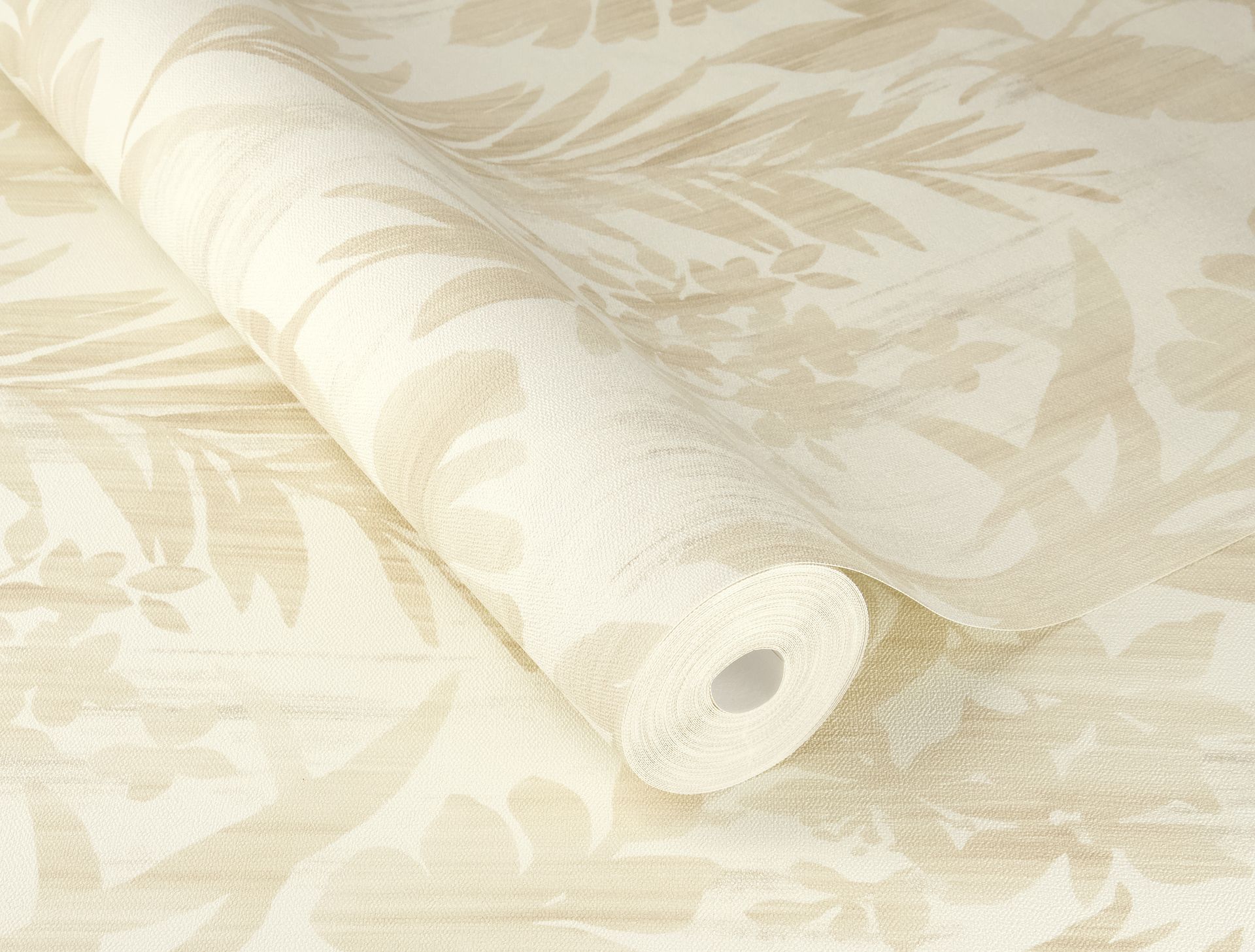 Vliestapete Palmblätter beige-hellbeige 410570 Vliestapete Palmblätter beige-hellbeige 410570