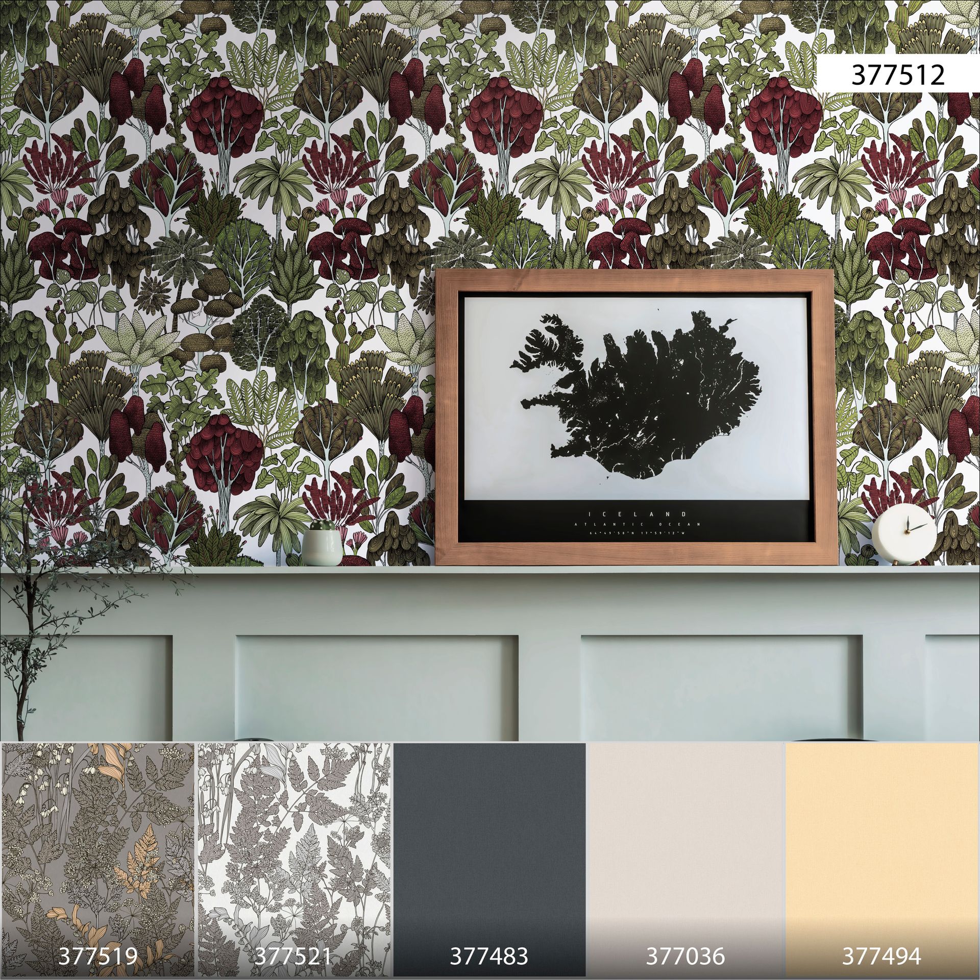 Architects Paper Floral Impression, Florale Tapete, beige, grau 377512