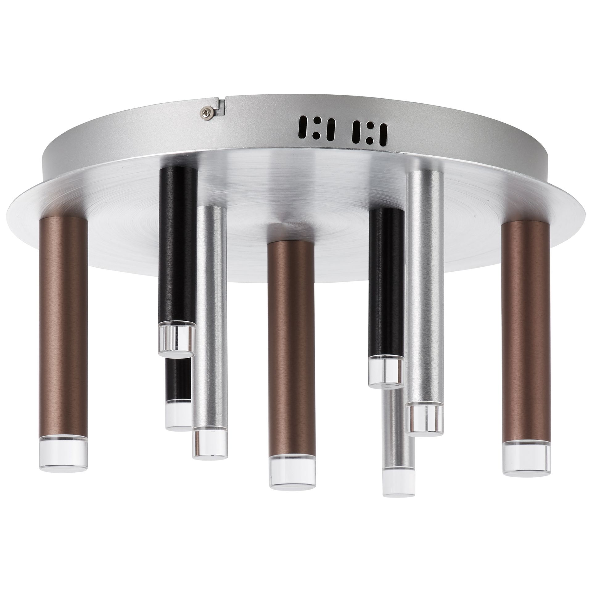 Deckenleuchte aus Metall - Eddy - Braun