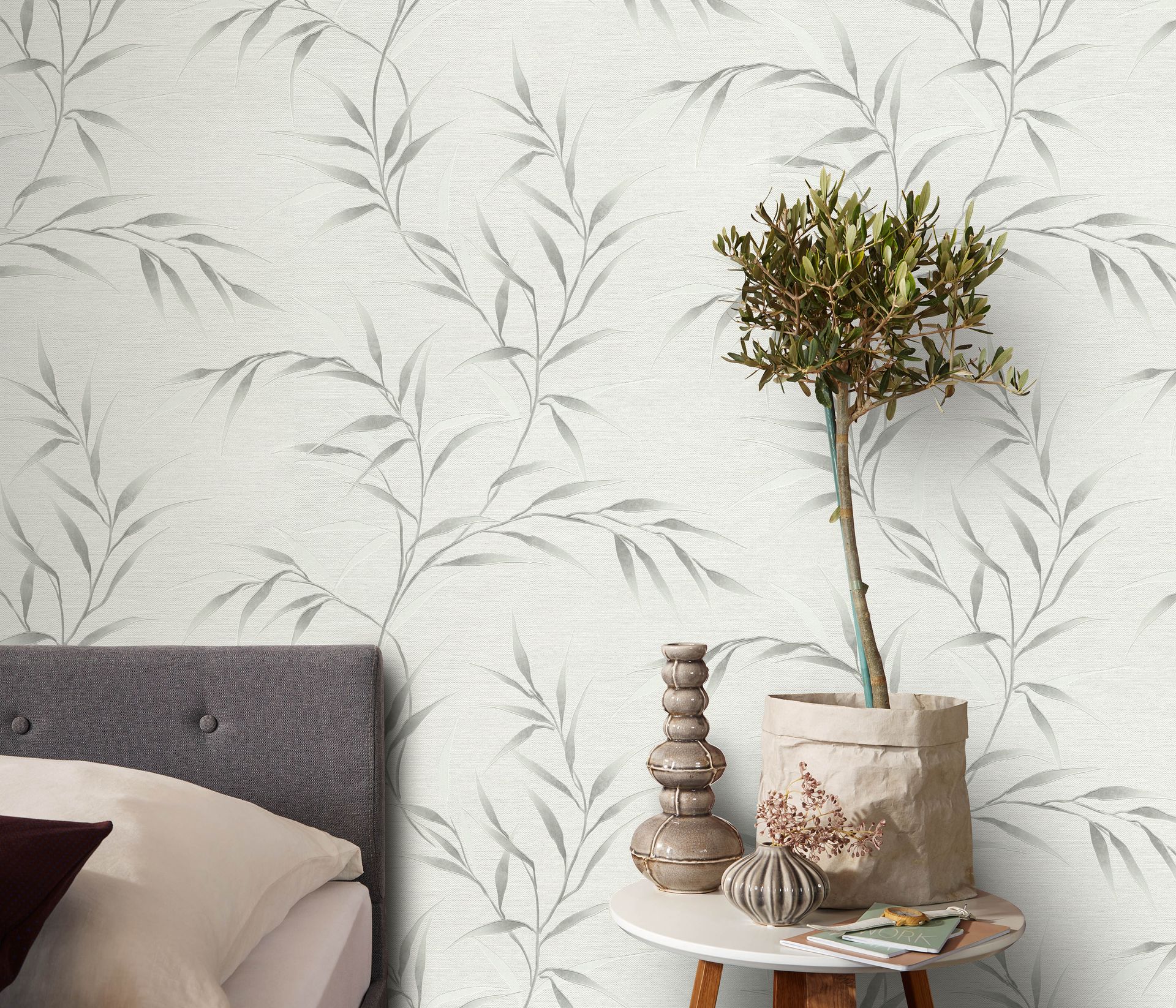 Mustertapete botanisch creme Erismann 1052831