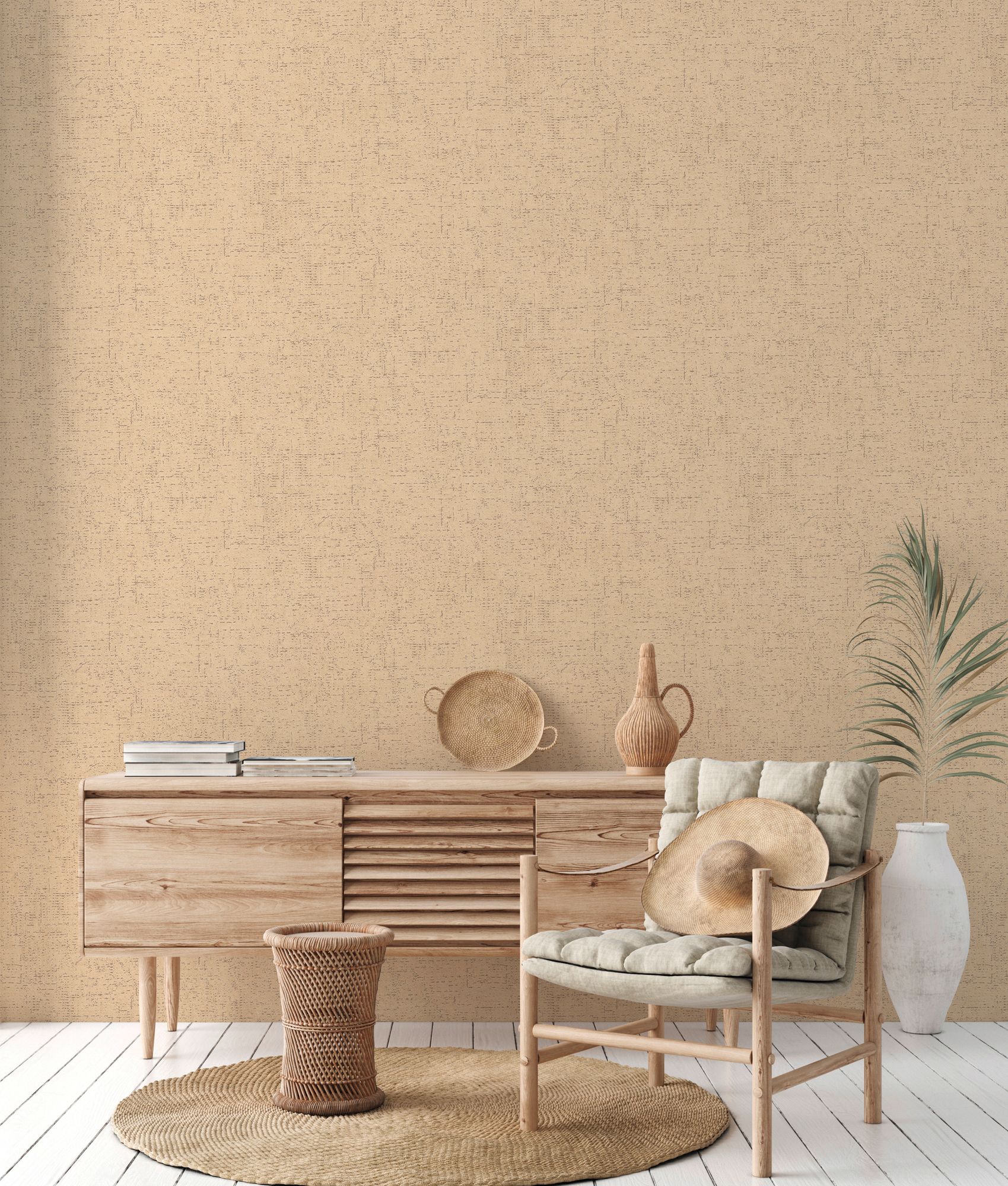 Raumbild 12 Livingwalls Metropolitan Stories 2, Unis, beige, braun 379046