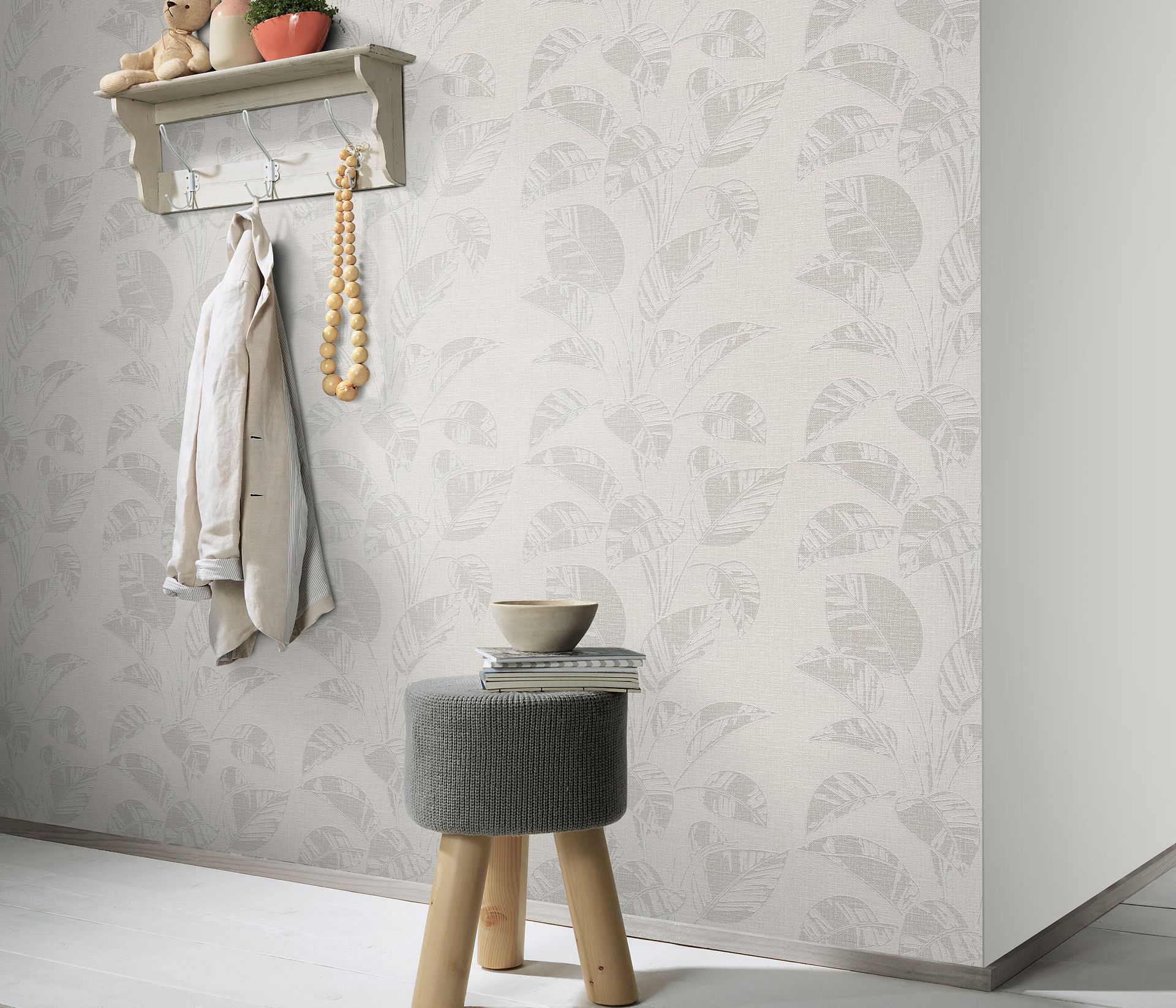 Botanische Vliestapete beige Erismann 1045902 Botanische Vliestapete beige Erismann 1045902