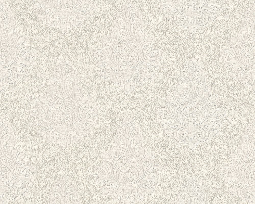 Produktscan Architects Paper Nobile, Barock Tapete, weiß, silber 959812 Dekorbild