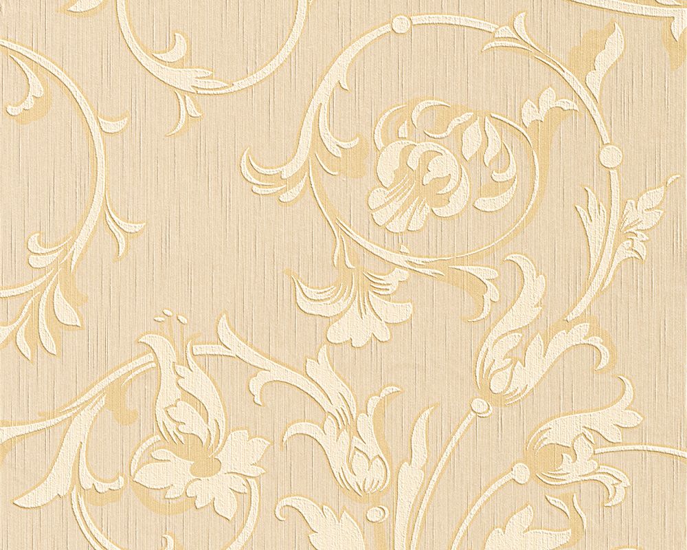 Nobile, Architects 958611 gold Barock Paper beige, Tapete,