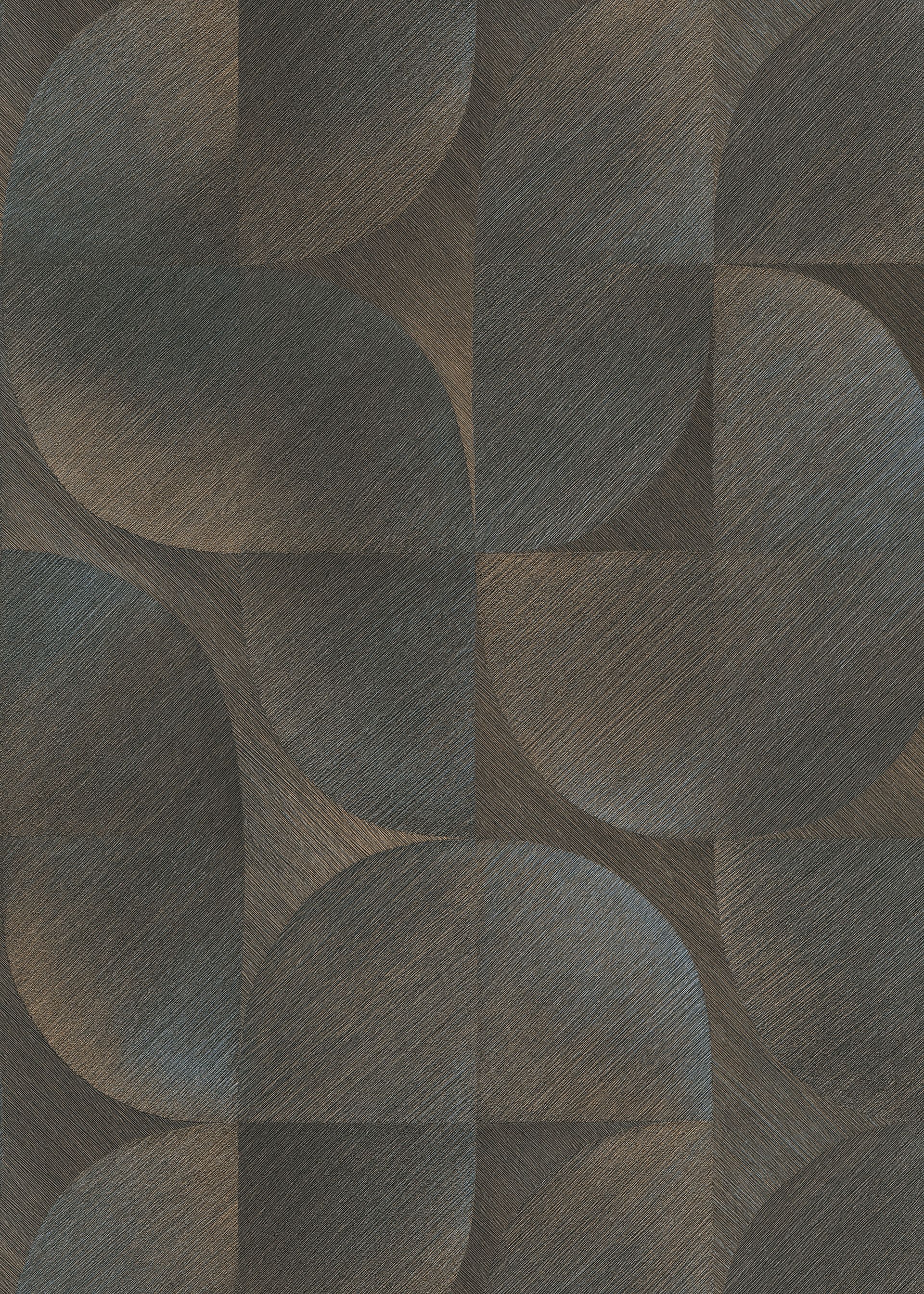 Vliestapete Geometriemuster anthrazit Erismann 1039215 Vliestapete Geometriemuster anthrazit Erismann 1039215