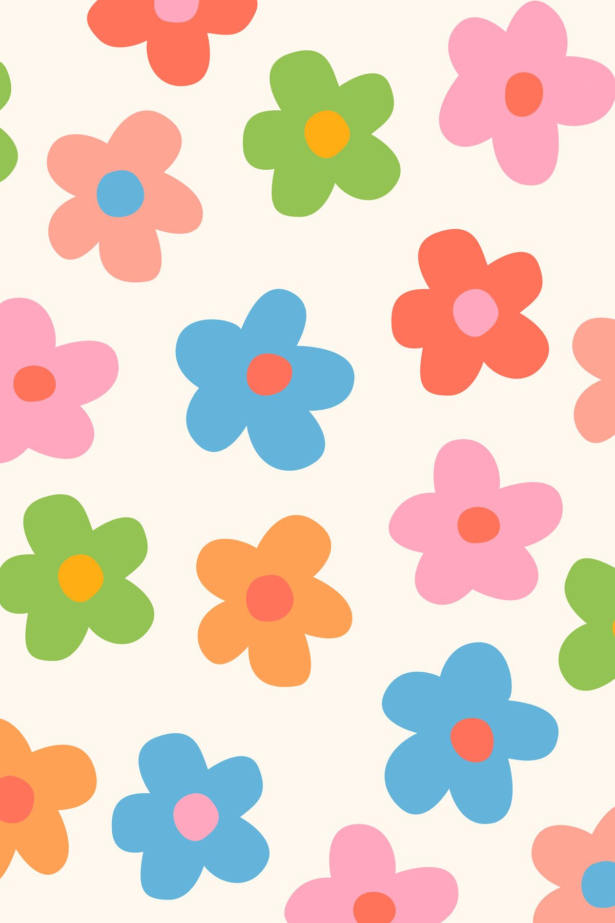 Leinwand Flowers 40 x 60 cm